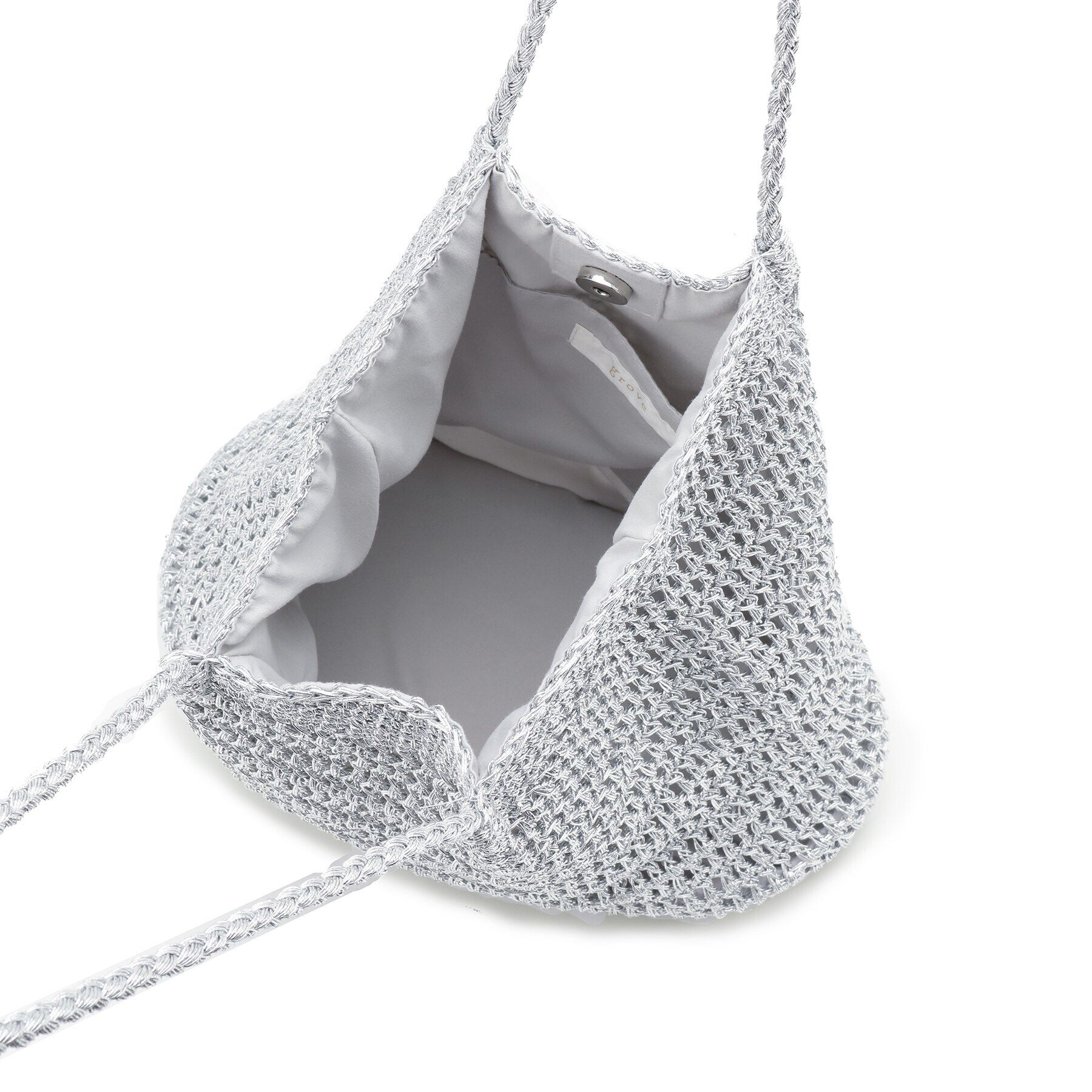 grove「ラメコードタックハンドルトート」|トートバッグ|