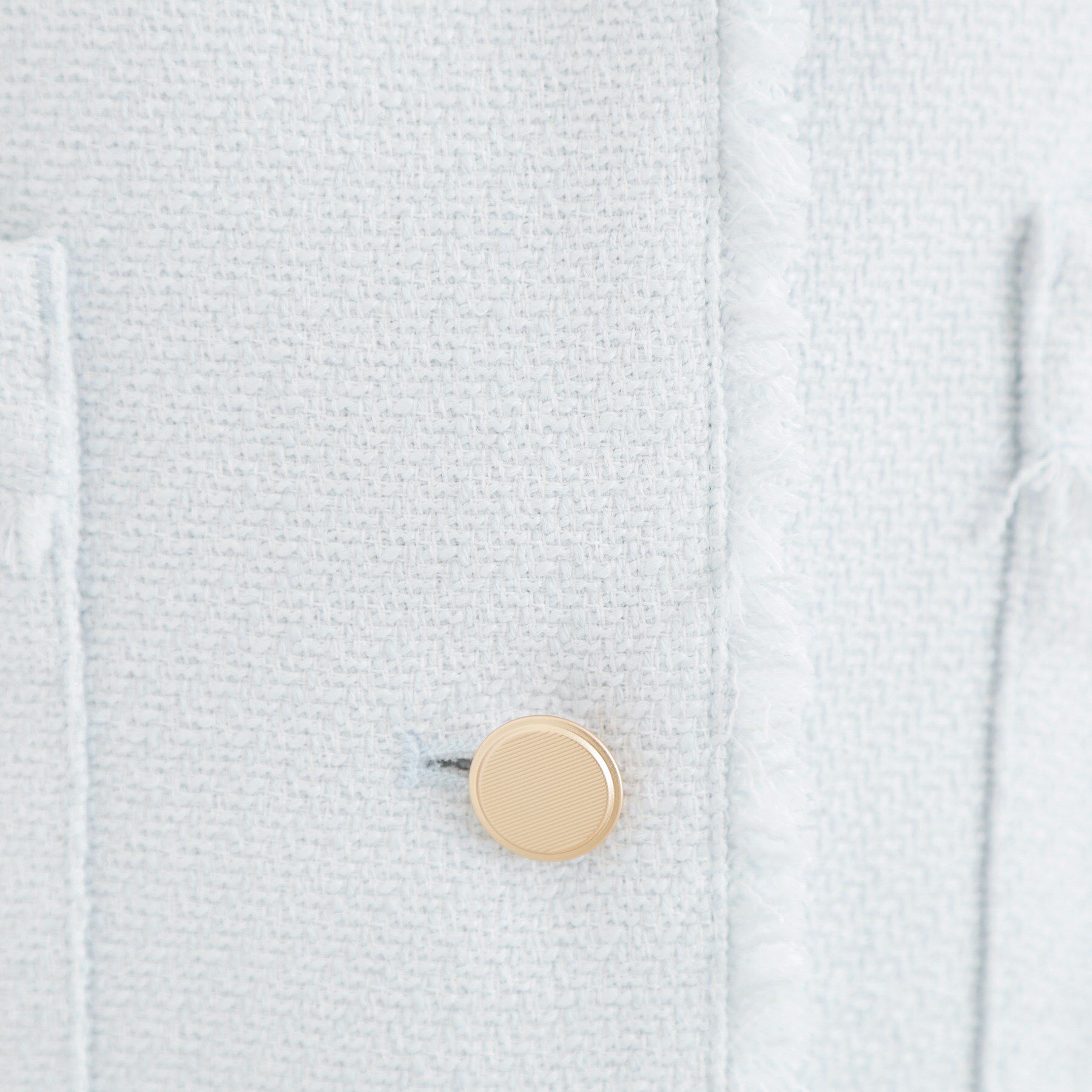 grove「ミドルツイードジャケット」|ノーカラージャケット|