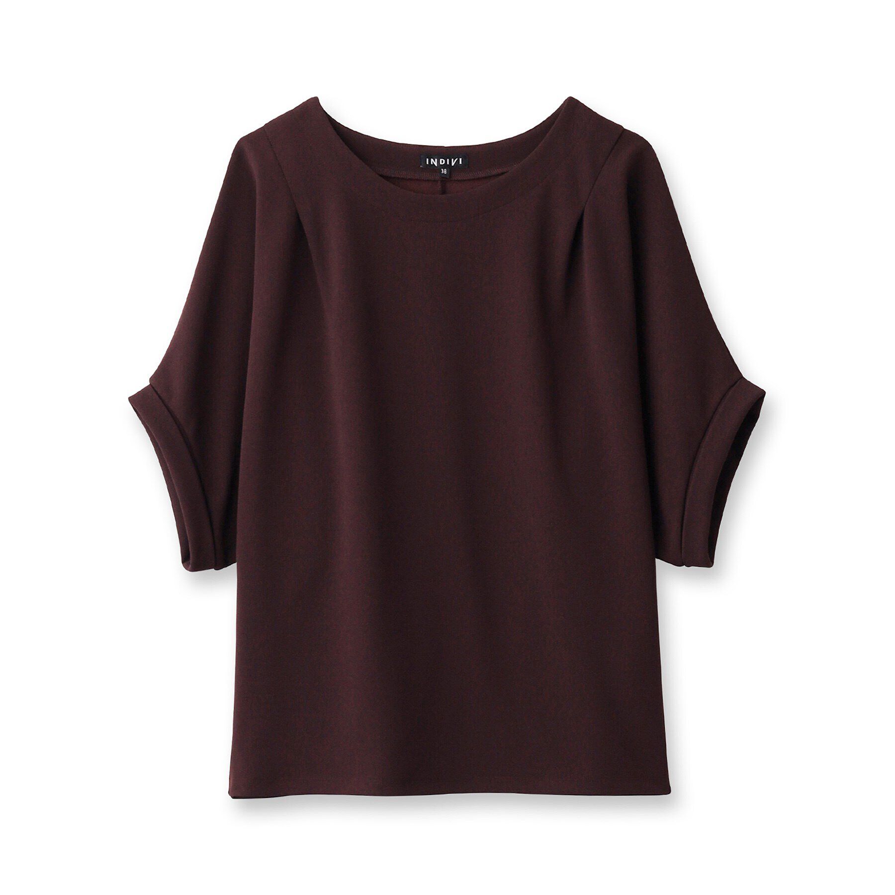 INDIVI「【洗える／UVケア】ドルマンスリーブフォルムトップス」|Tシャツ・カットソー|