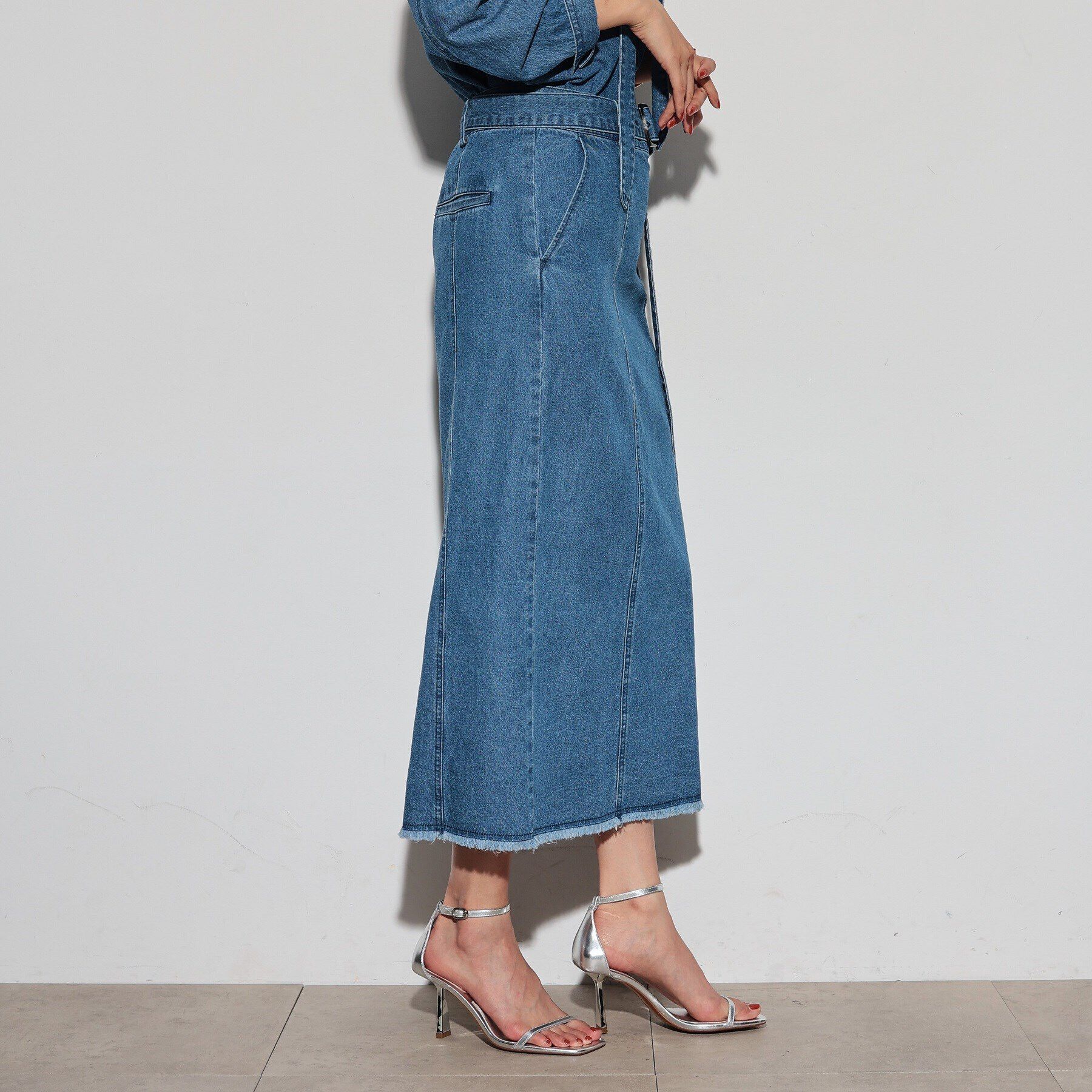 GALLEST「ストレートデニムスカート」|スカート|