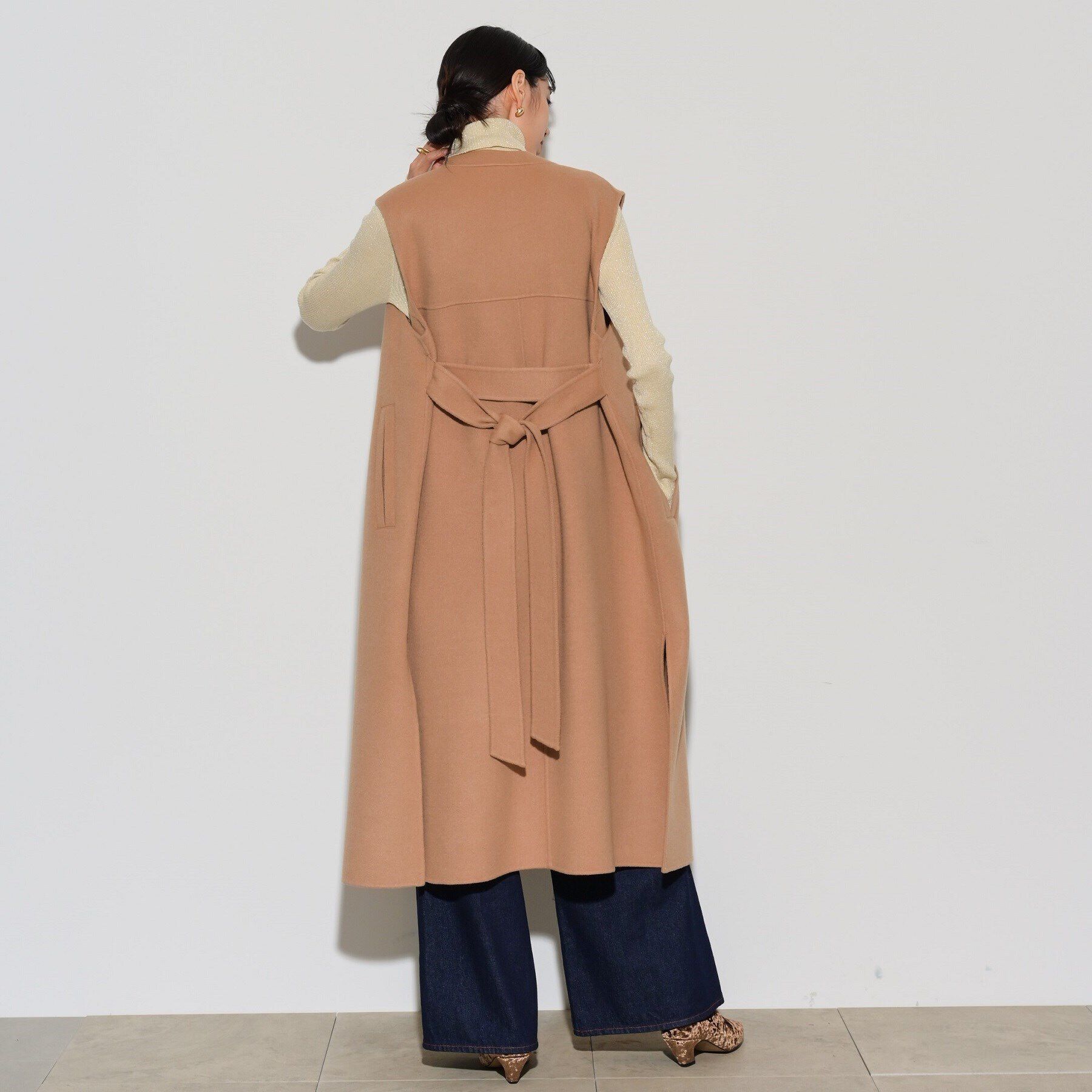 GALLEST「ウールナイロンリバージレ」|ベスト・ジレ|