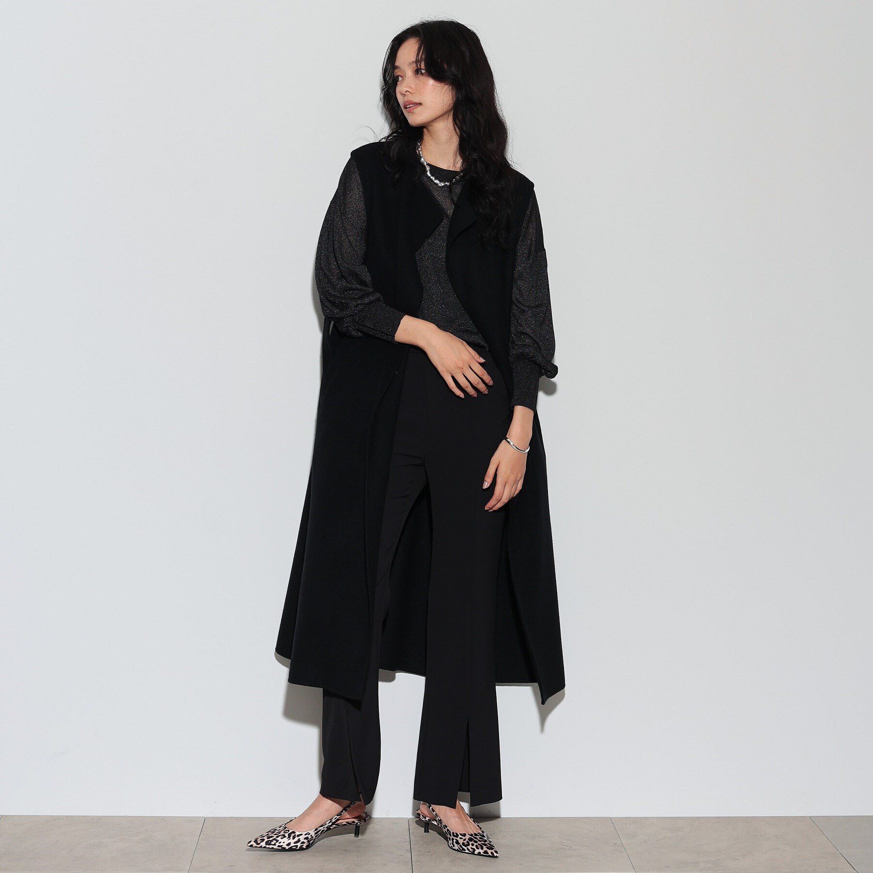 GALLEST「ウールナイロンリバージレ」|ベスト・ジレ|