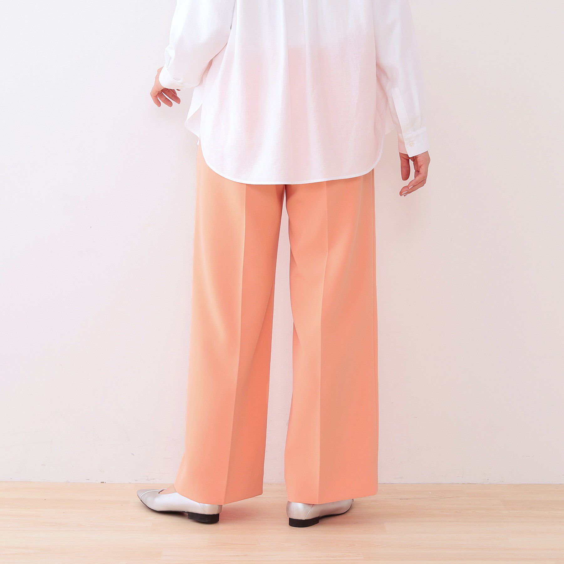 INDIVI「【復活！褒められパンツ】ストレッチ ワイドパンツ」|その他|