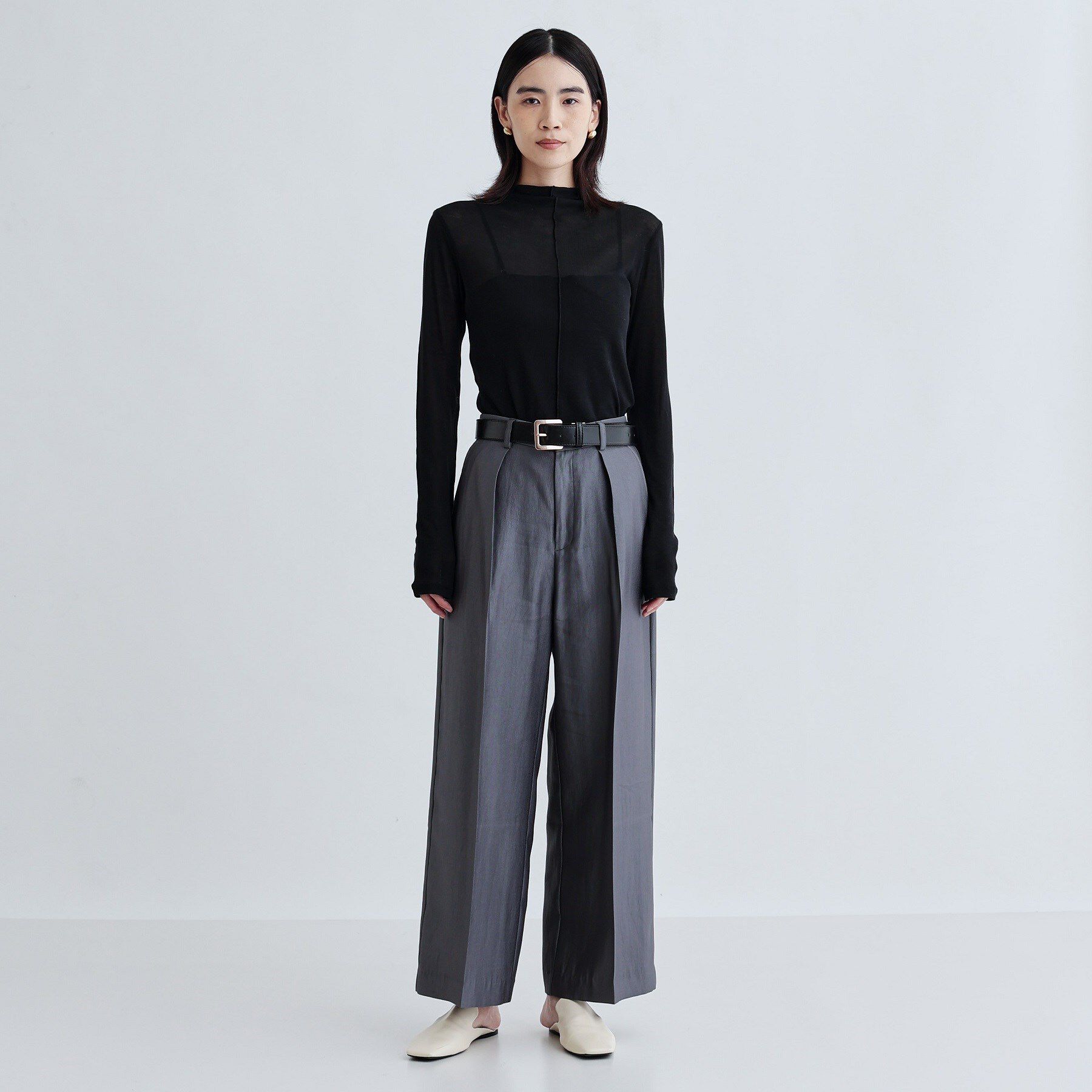 GALLEST「メロウラインシアートップス」|Tシャツ・カットソー|