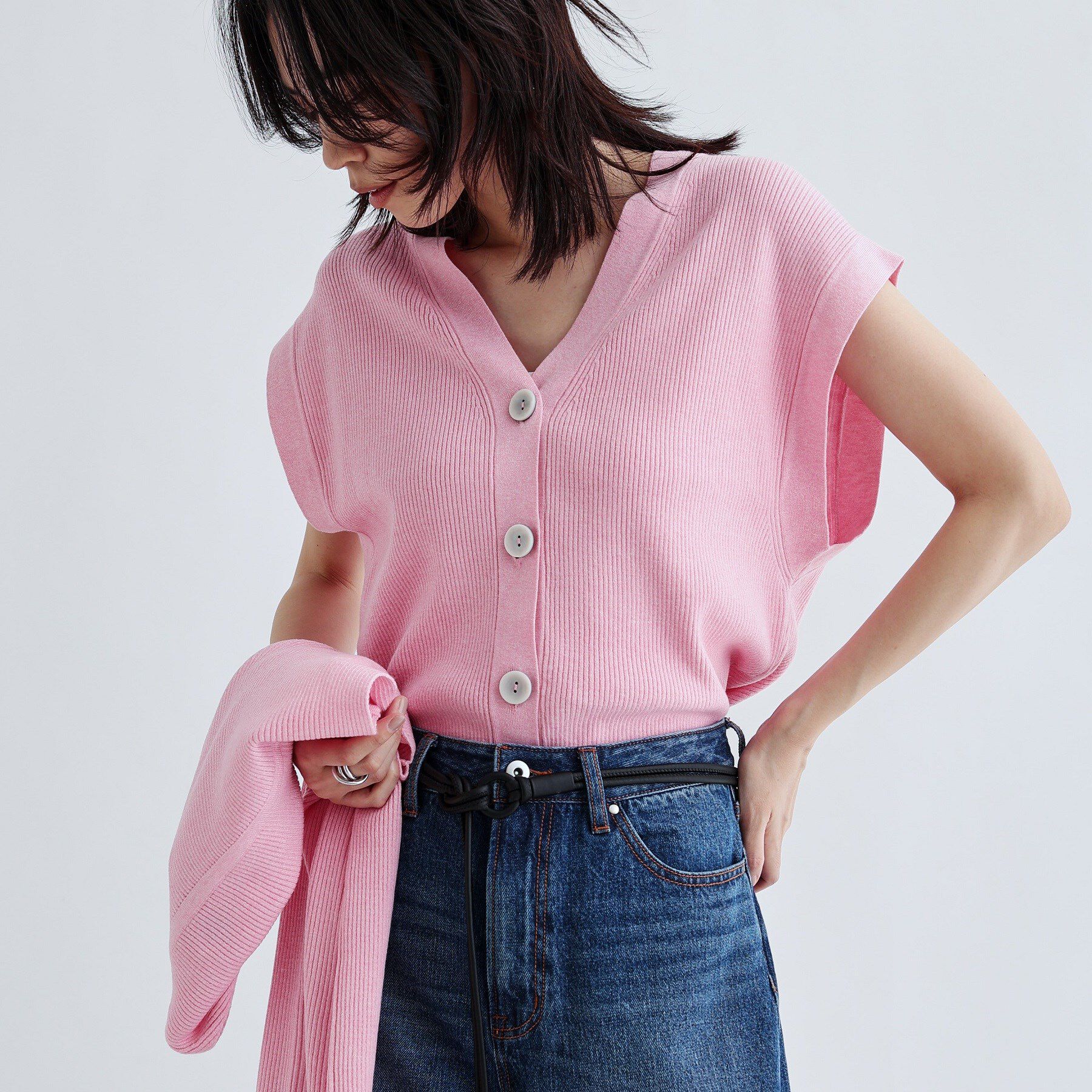 GALLEST「ボレロツインニット」|カーディガン|