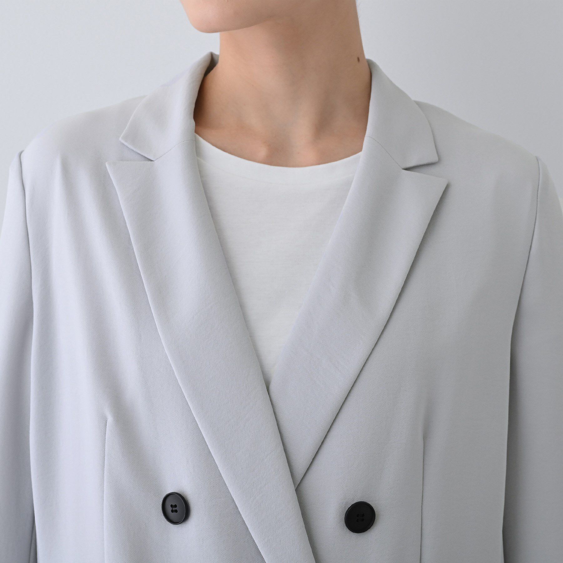 INDIVI「【着る日傘/遮熱/UVケア】ダブルジャケット」|スーツ|