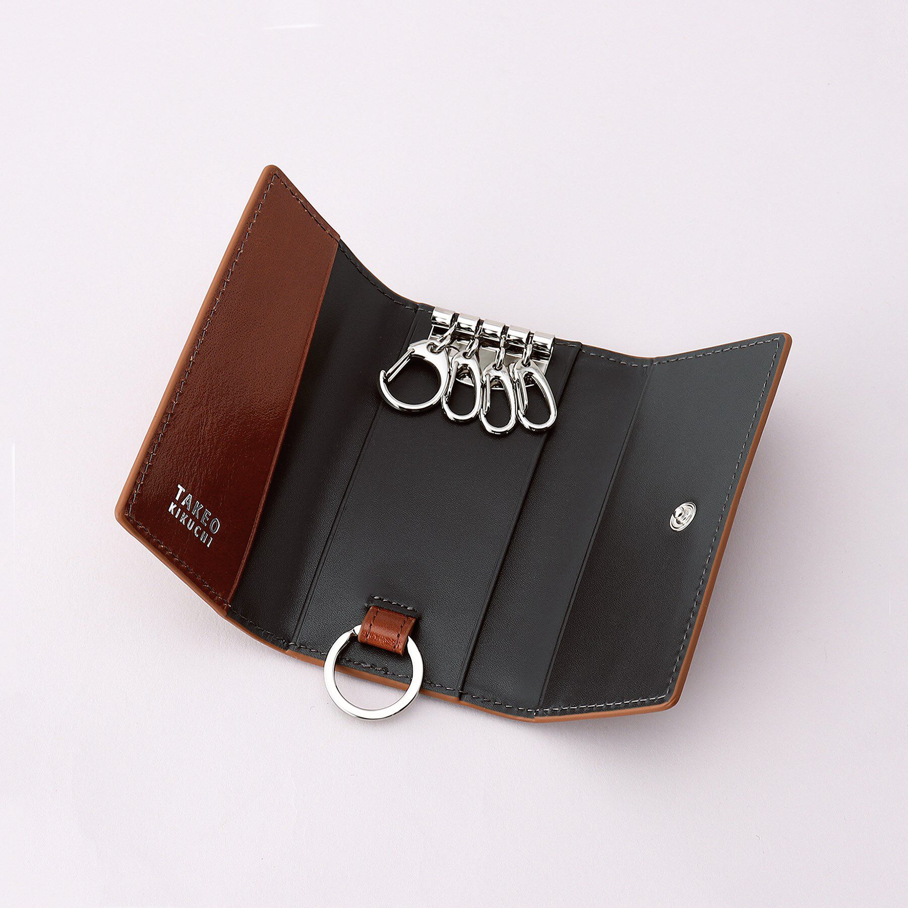 TAKEO KIKUCHI「イタリアンレザー スマートキーケース」|キーケース|