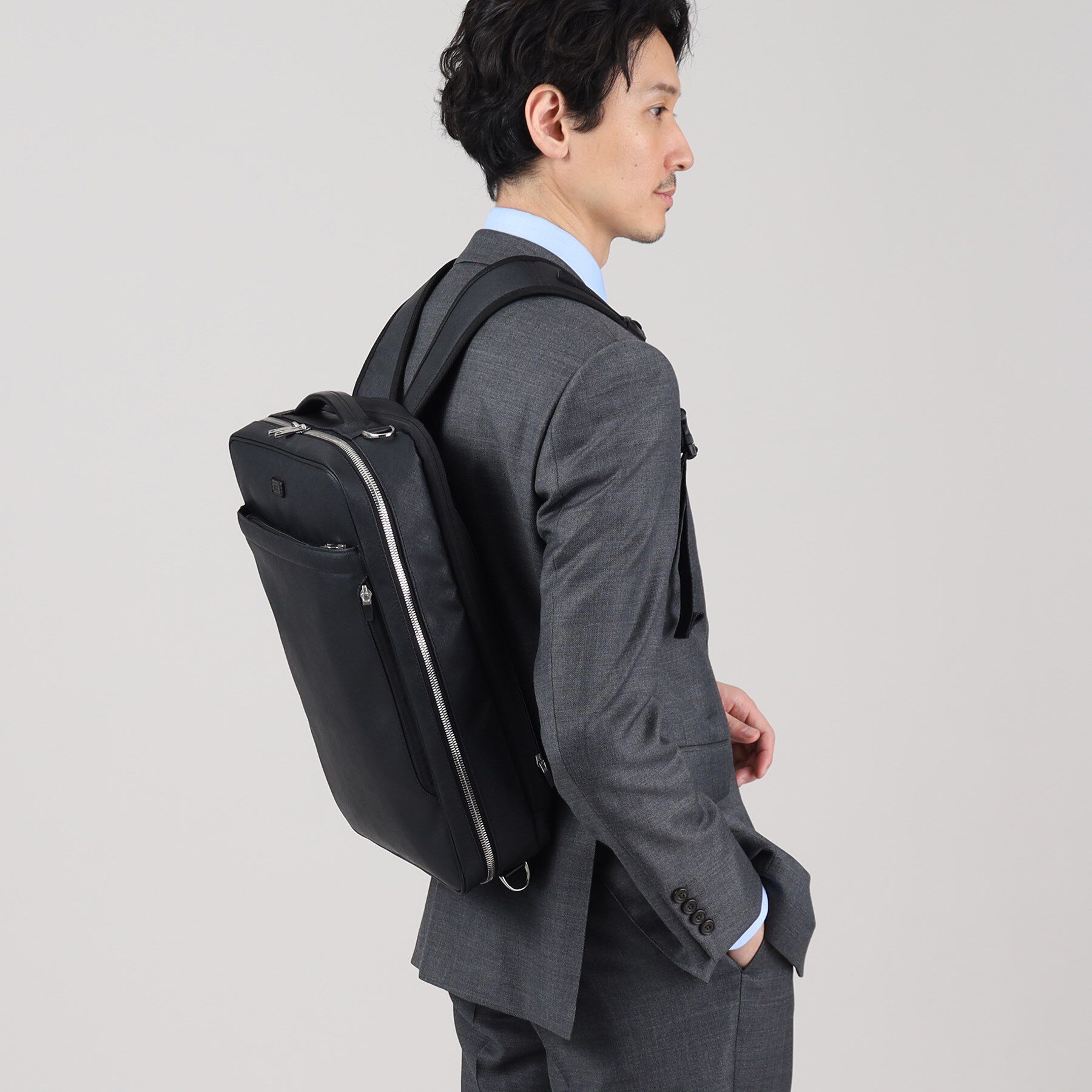 TAKEO KIKUCHI「【3WAY/PC対応】コーデュラ(R)コーティング バッグ」|リュック|