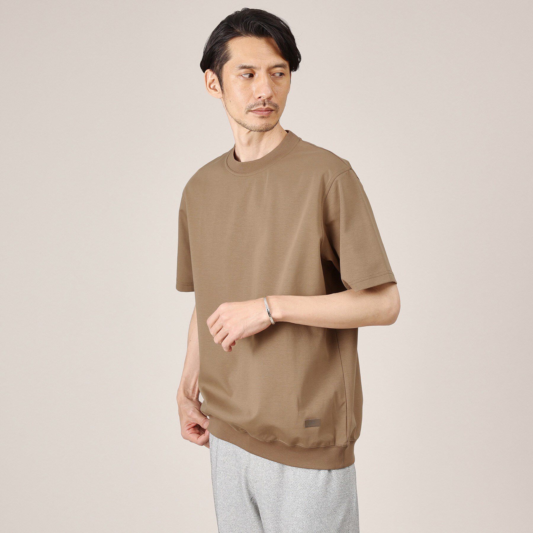 TAKEO KIKUCHI「【抗菌防臭／5サイズ展開】ハイゲージポンチ Tシャツ」|Tシャツ・カットソー|