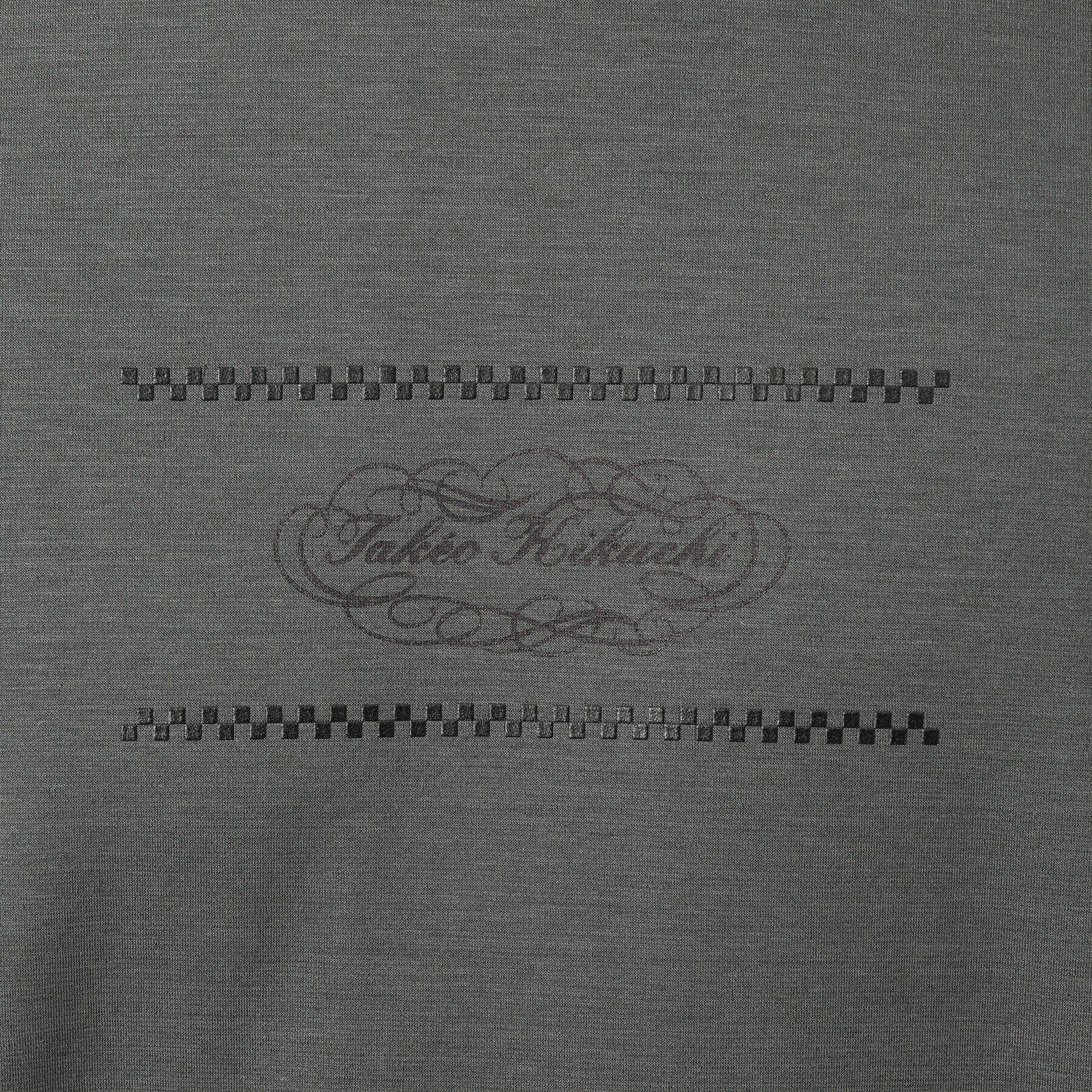 TAKEO KIKUCHI「カリグラフィーロゴ長袖ポンチTシャツ」|Tシャツ・カットソー|