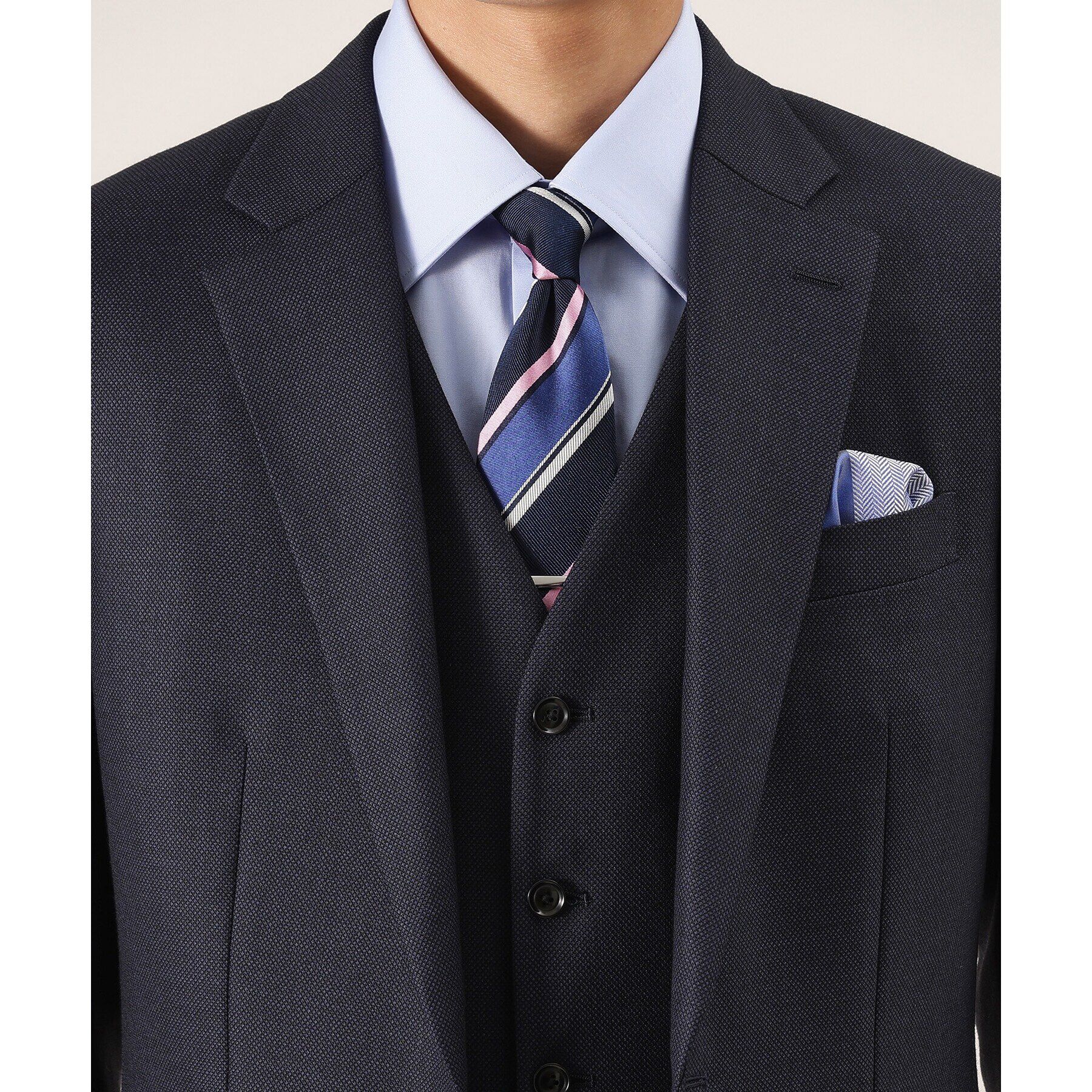 TAKEO KIKUCHI「【入卒/セレモニー対応】カラーストライプ ネクタイ」|ネクタイ・蝶ネクタイ|