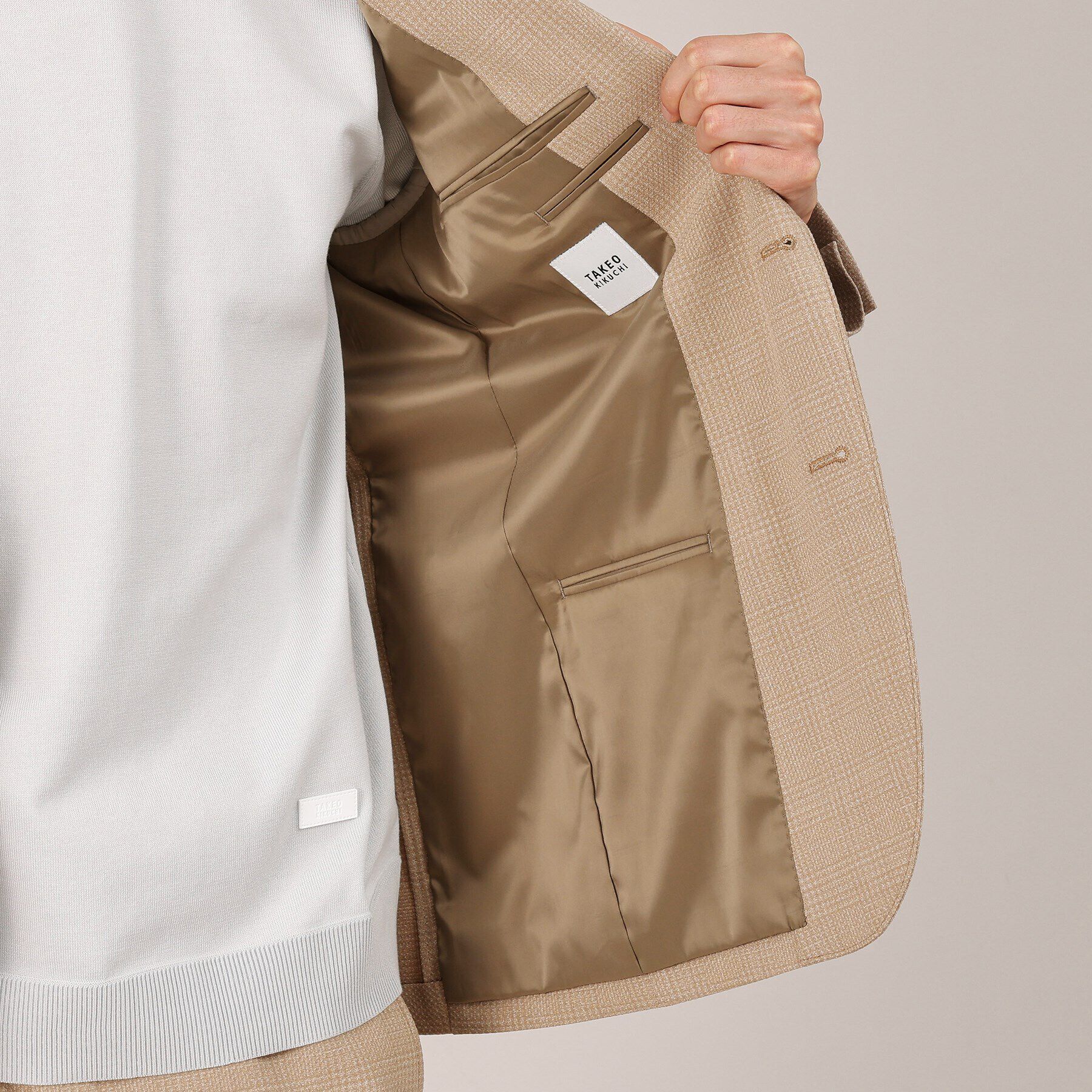 TAKEO KIKUCHI「【セットアップ対応】トリッチ(R)グレンチェック ジャケット」|テーラードジャケット|