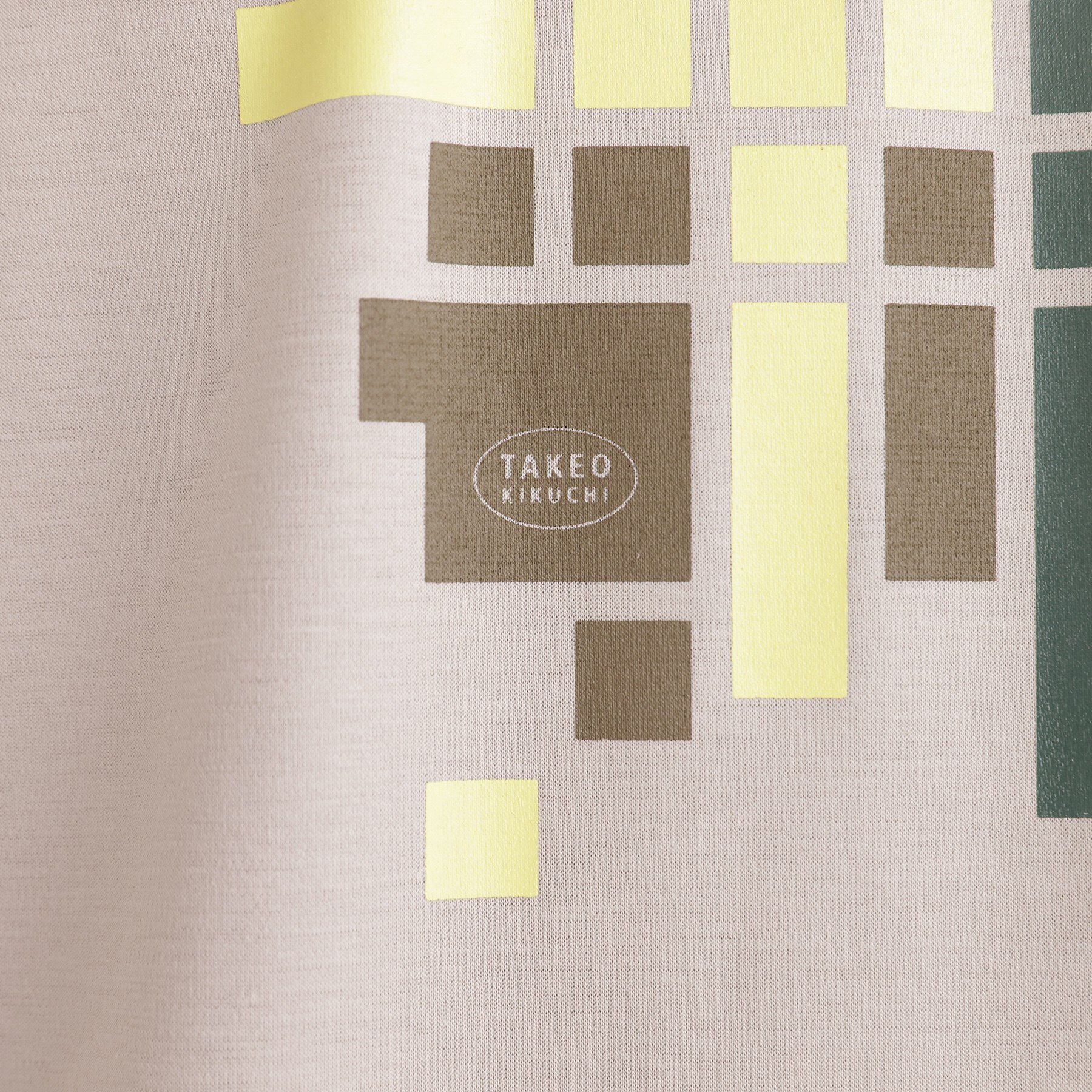 TAKEO KIKUCHI「モザイクロゴ ポンチTシャツ」|Tシャツ・カットソー|