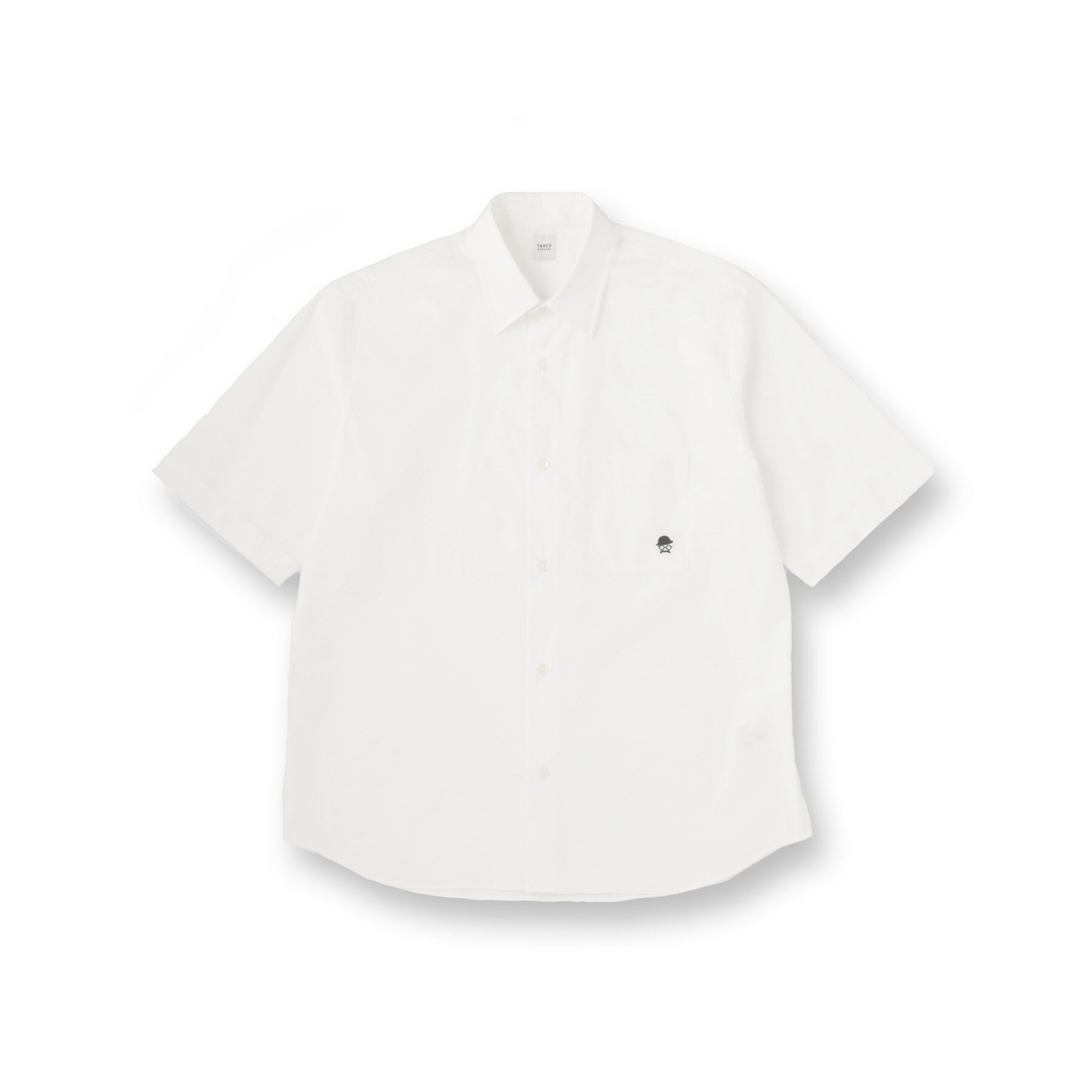 TAKEO KIKUCHI「【LIMITED】ワンポイント刺繍 半袖シャツ」|シャツ・ブラウス|