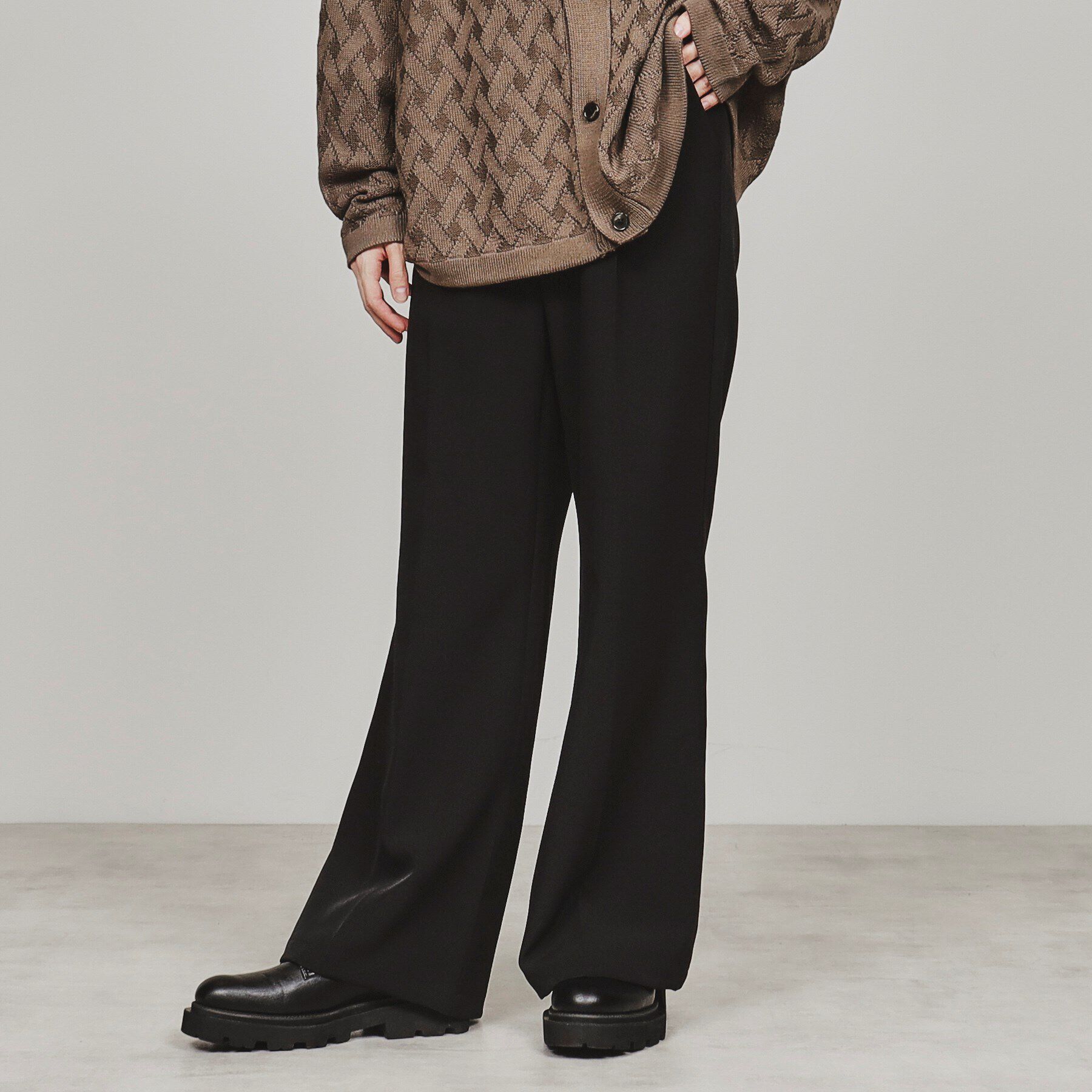 tk.TAKEO KIKUCHI「ダブルクロスフレアパンツ」|その他|