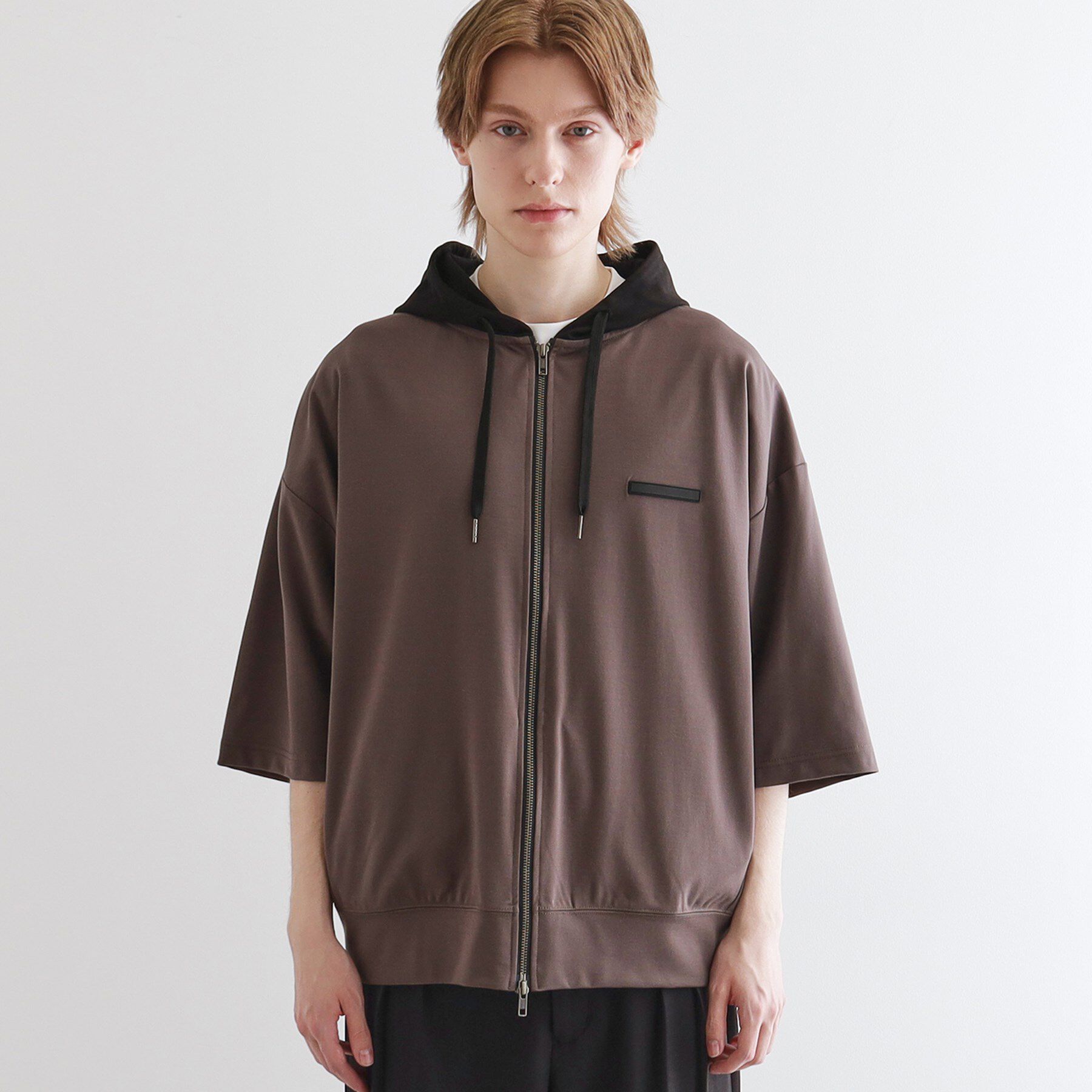 tk.TAKEO KIKUCHI「オーバージップパーカ」|パーカー|