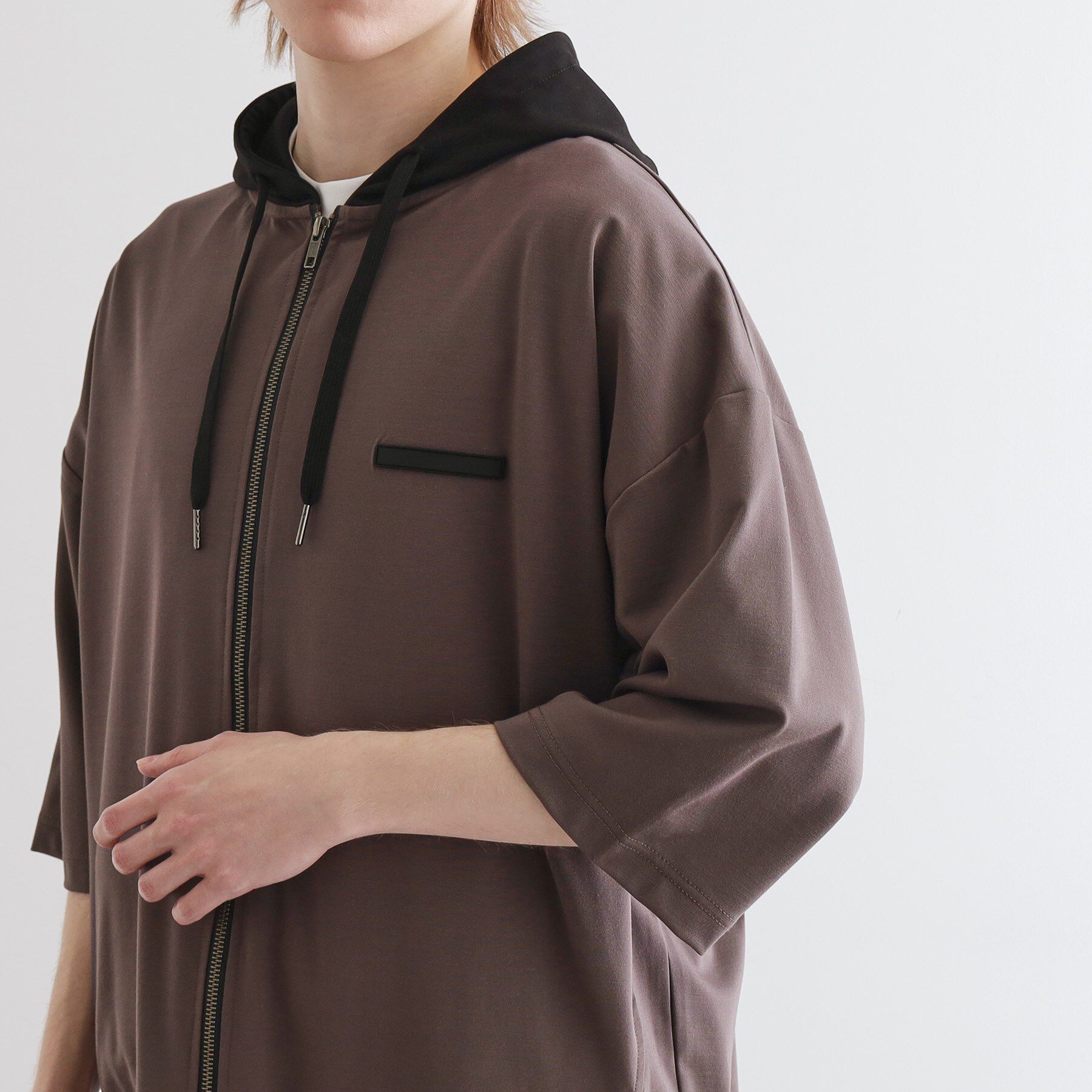 tk.TAKEO KIKUCHI「オーバージップパーカ」|パーカー|