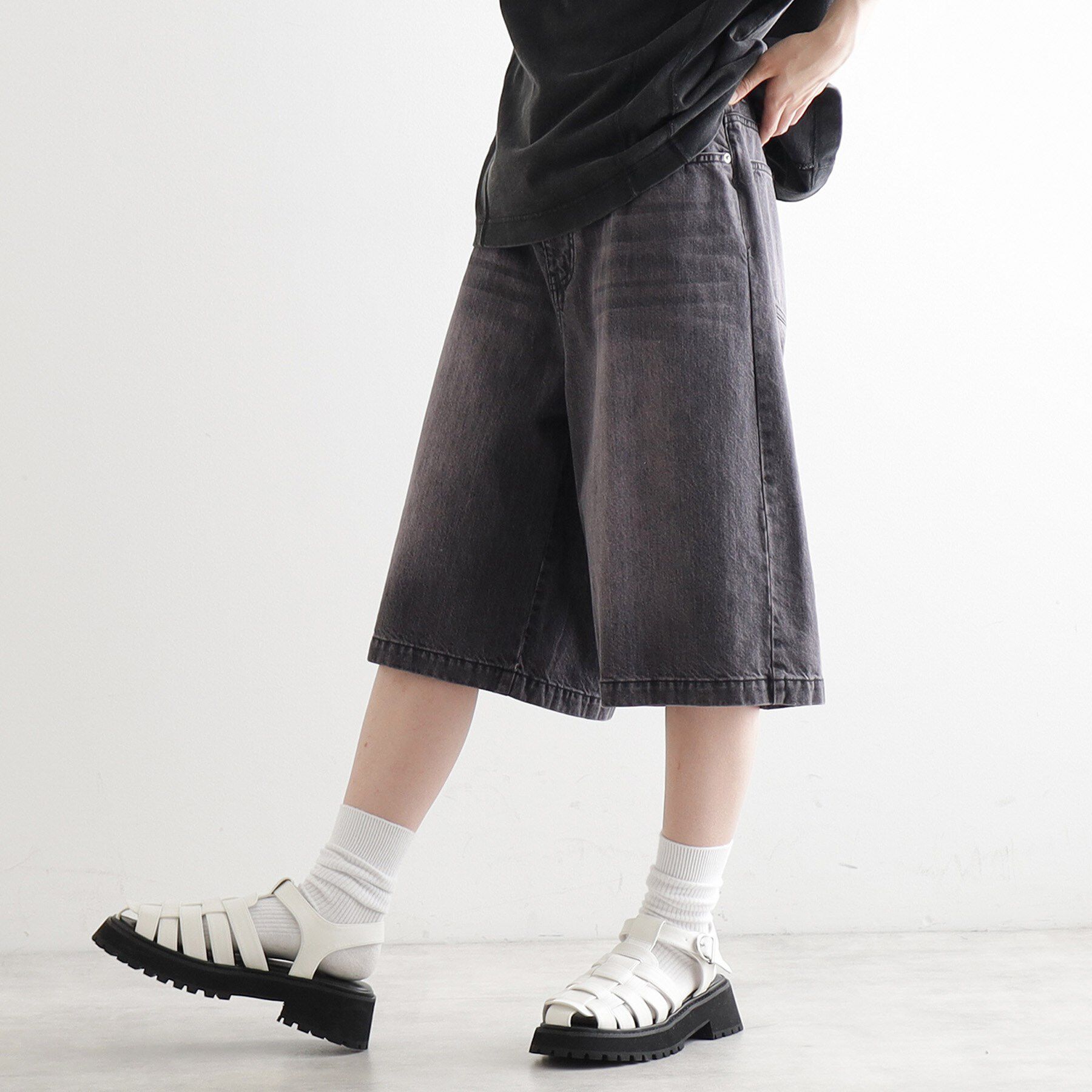 tk.TAKEO KIKUCHI「デニムジョーツ」|デニム|ブラック(019)