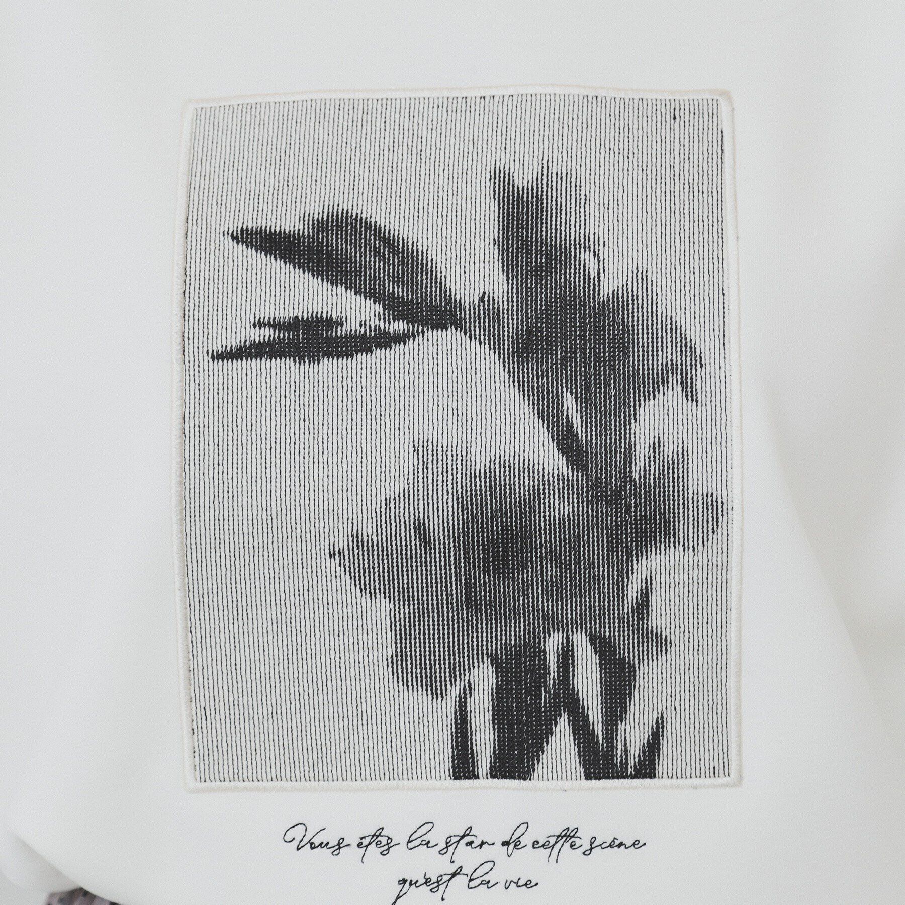 index「フォト刺繍トップス【洗濯機洗い可】」|Tシャツ・カットソー|