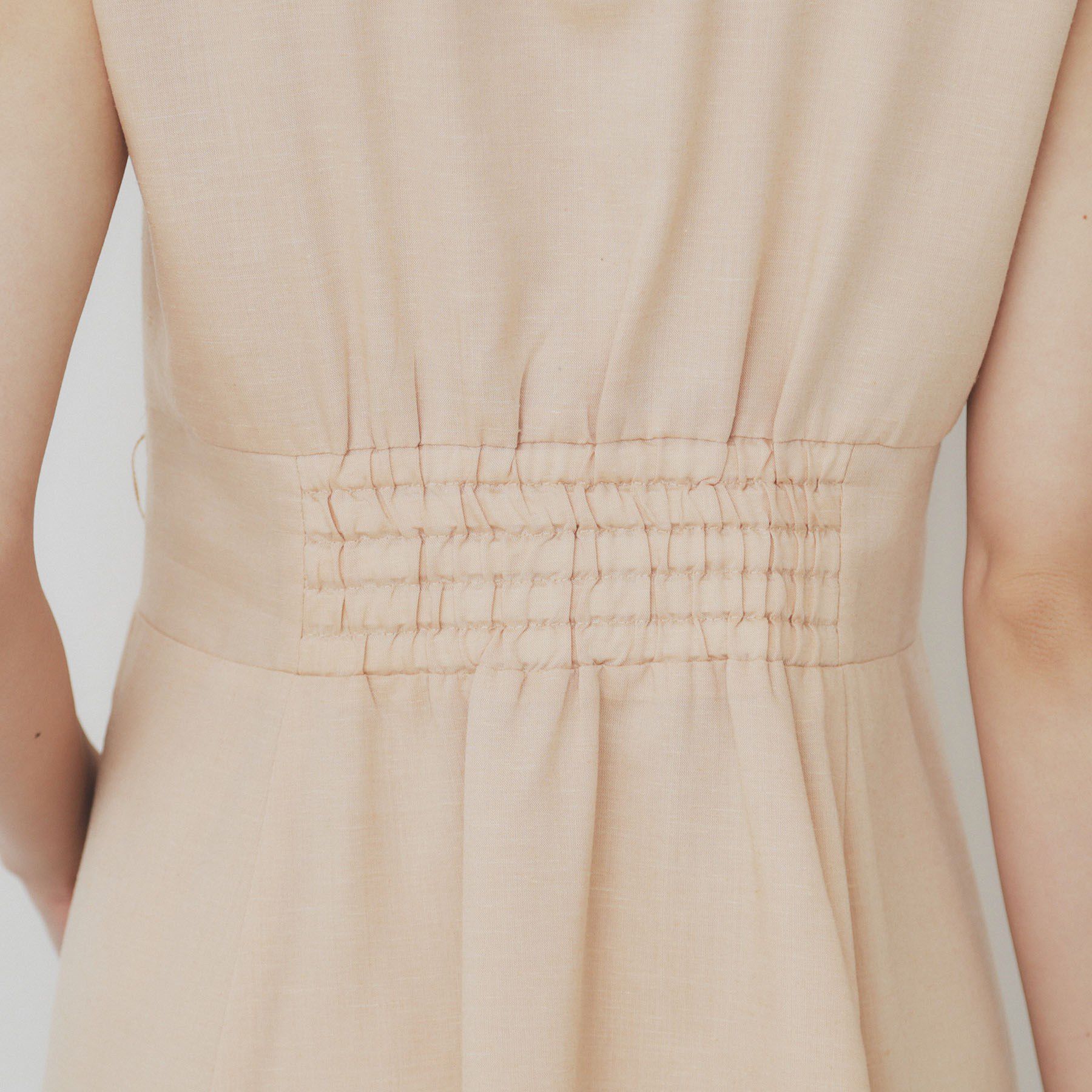 index「リネンライクシャツワンピース【洗濯機洗い可】」|ワンピース|