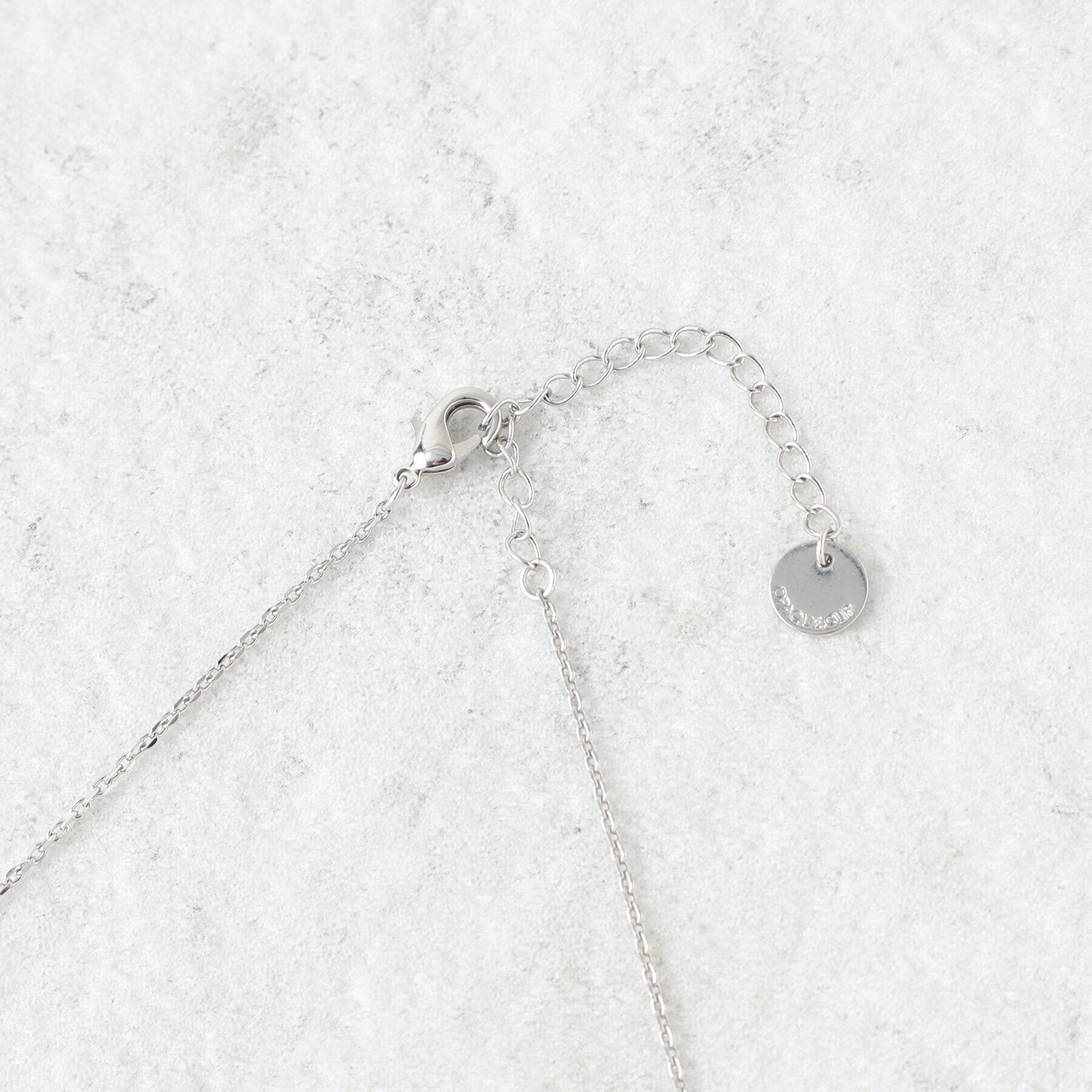 OPAQUE.CLIP「ビジューバーネックレス」|ネックレス|