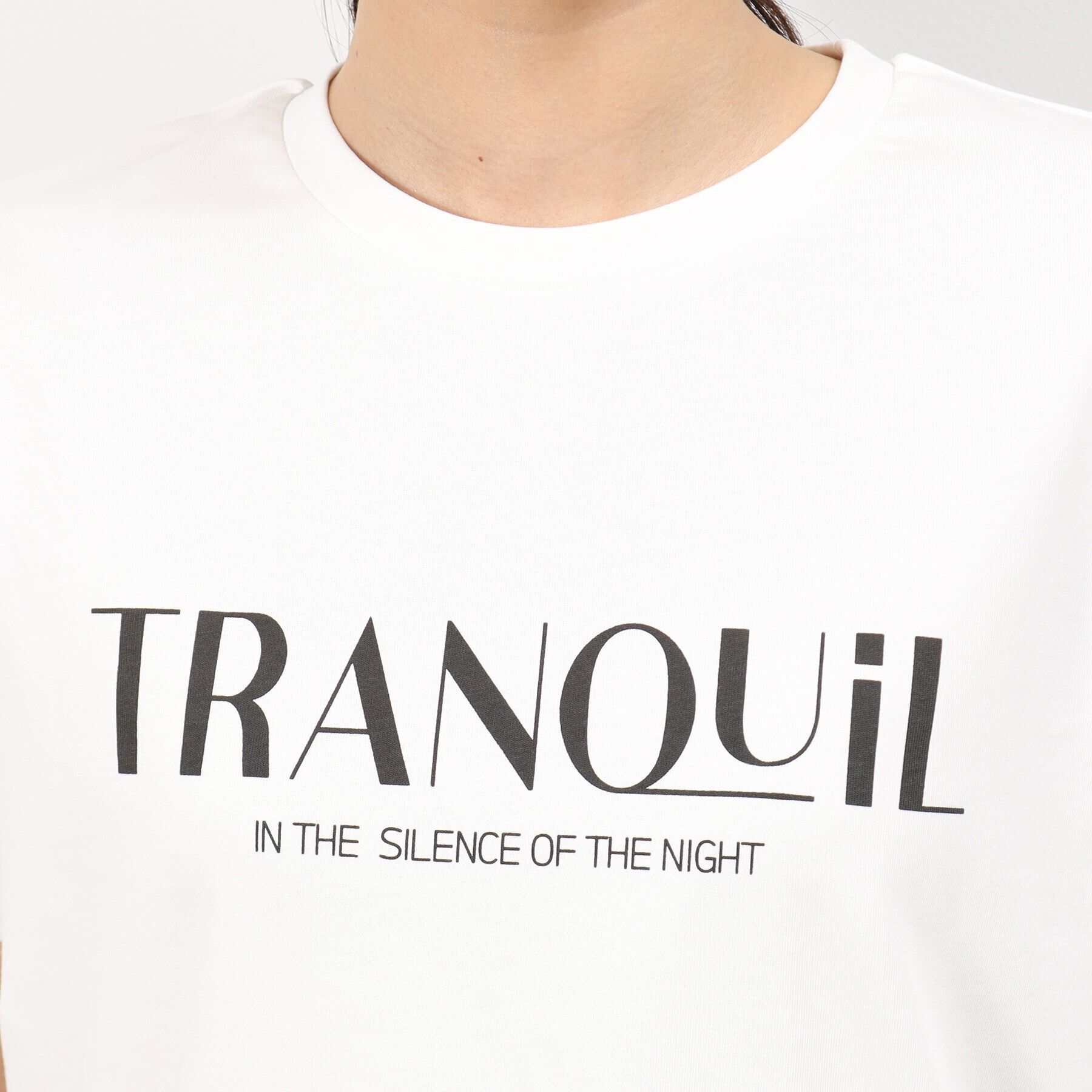 OPAQUE.CLIP「ロゴプリントTシャツ【洗濯機洗い可】」|Tシャツ・カットソー|