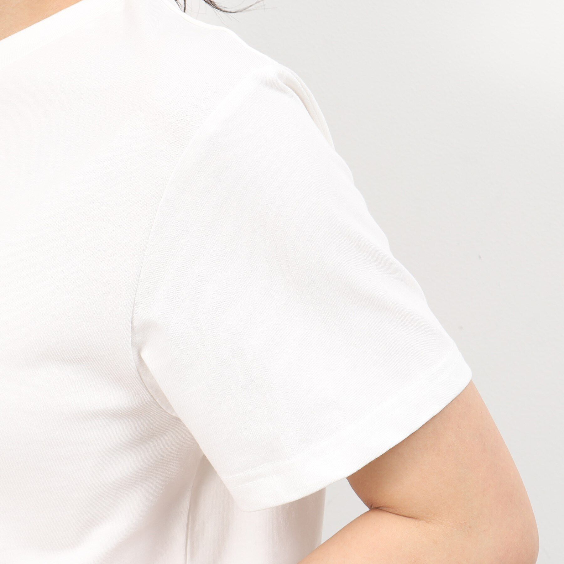 OPAQUE.CLIP「ロゴプリントTシャツ【洗濯機洗い可】」|Tシャツ・カットソー|