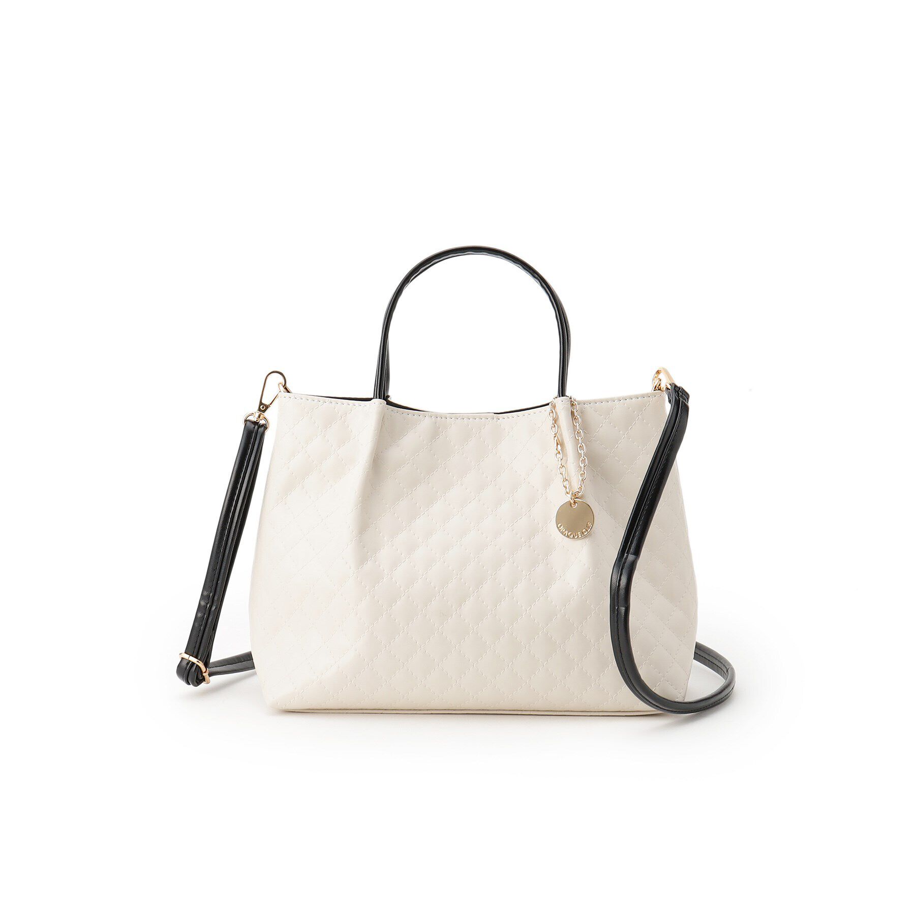 OPAQUE.CLIP「新色追加【2WAY】シンプルミドルトートバッグ」|トートバッグ|