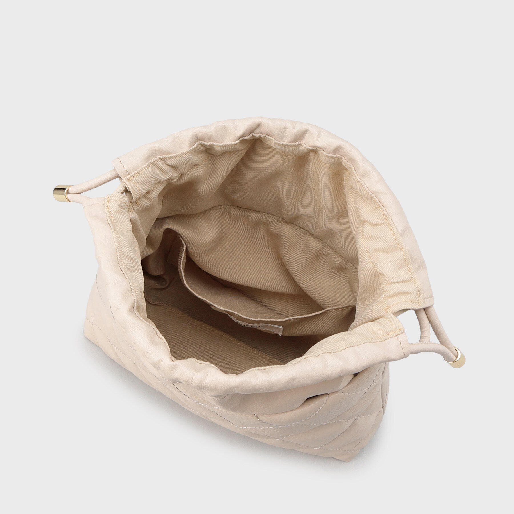 OPAQUE.CLIP「【長さ調整可能】キルティング巾着ショルダーバッグ」|ショルダー・メッセンジャー|