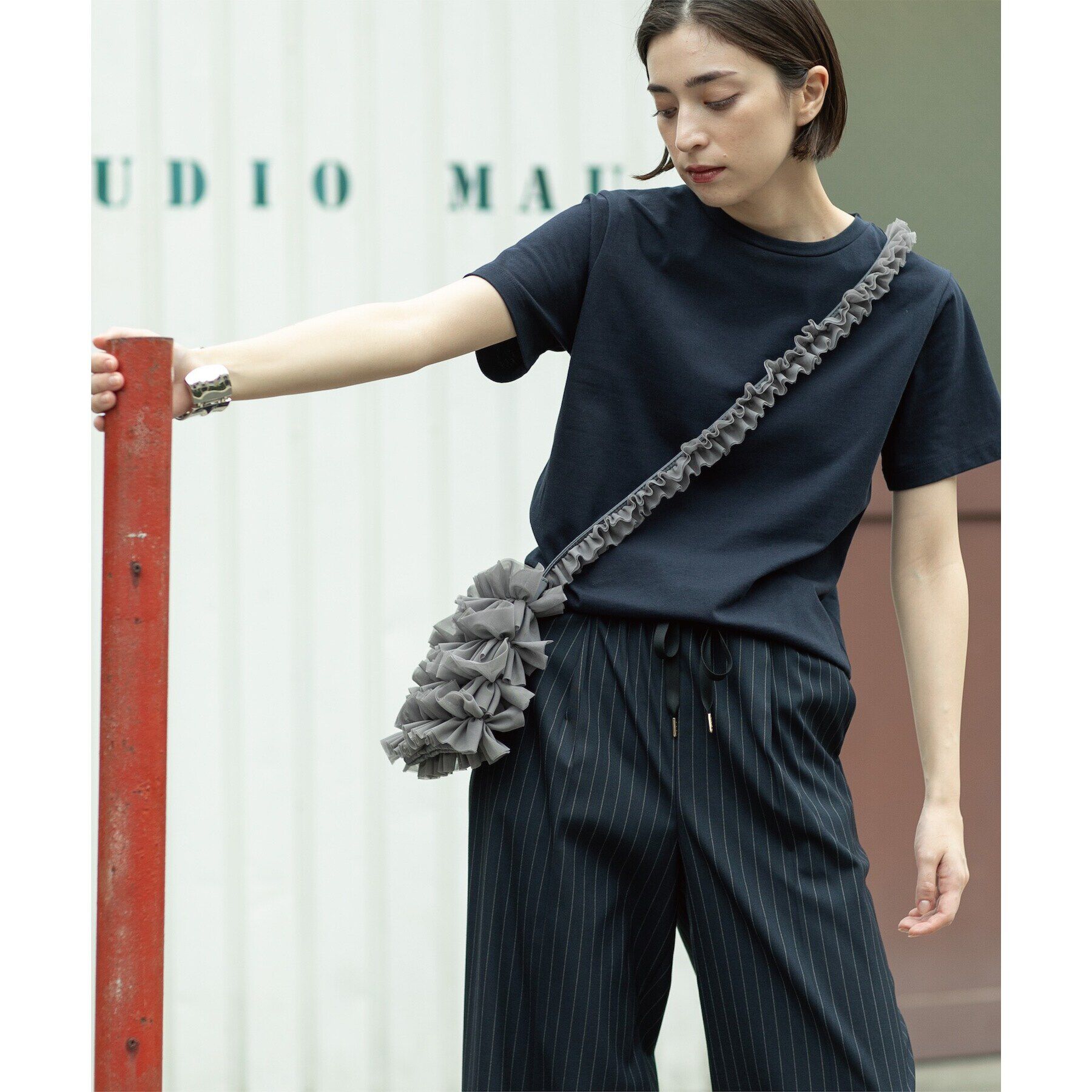 OPAQUE.CLIP「ベーシックTシャツ【接触冷感／UVケア／汗染み防止】」|Tシャツ・カットソー|