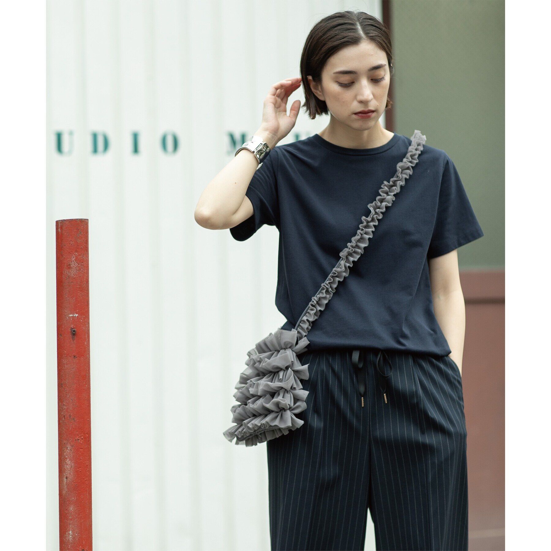 OPAQUE.CLIP「ベーシックTシャツ【接触冷感／UVケア／汗染み防止】」|Tシャツ・カットソー|