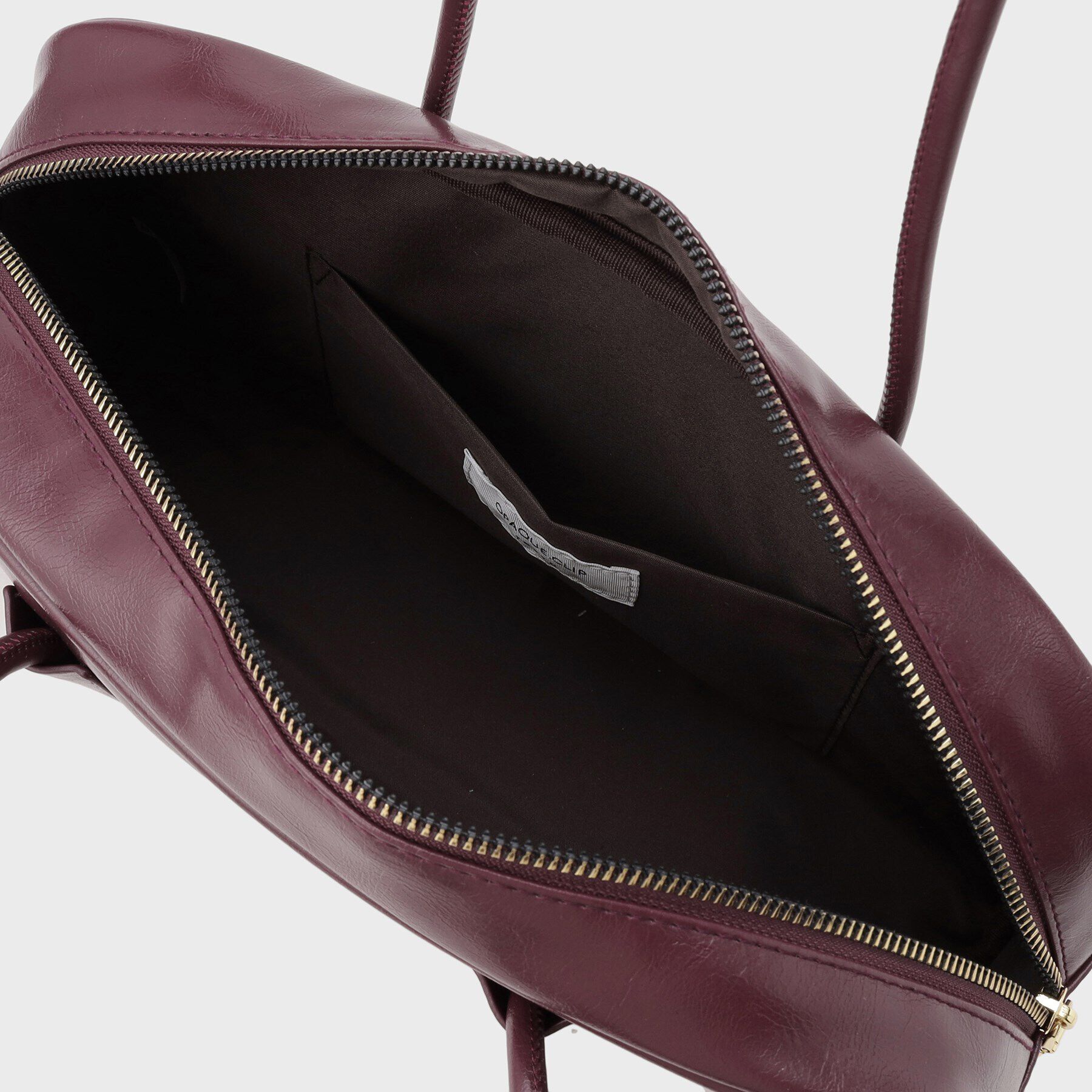 OPAQUE.CLIP「オイル調合皮ワイドボストンバッグ」|ボストンバッグ|