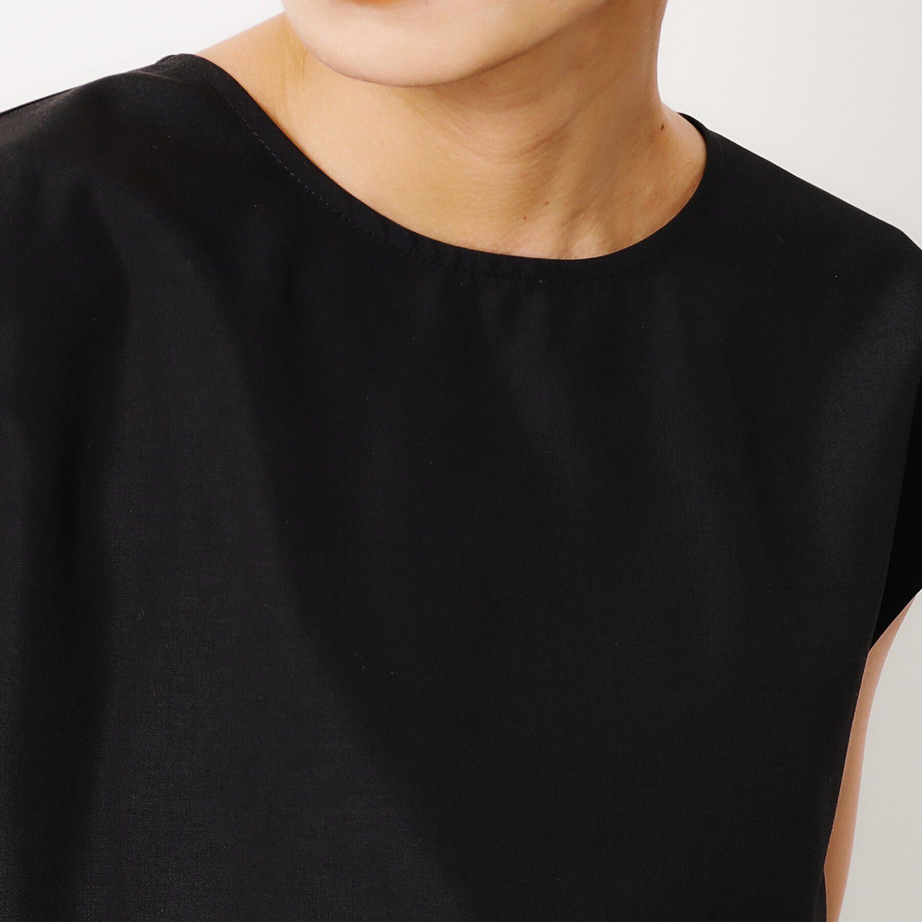 OPAQUE.CLIP「リネンライクオールインワン【洗濯機洗い可】」|オールインワン|