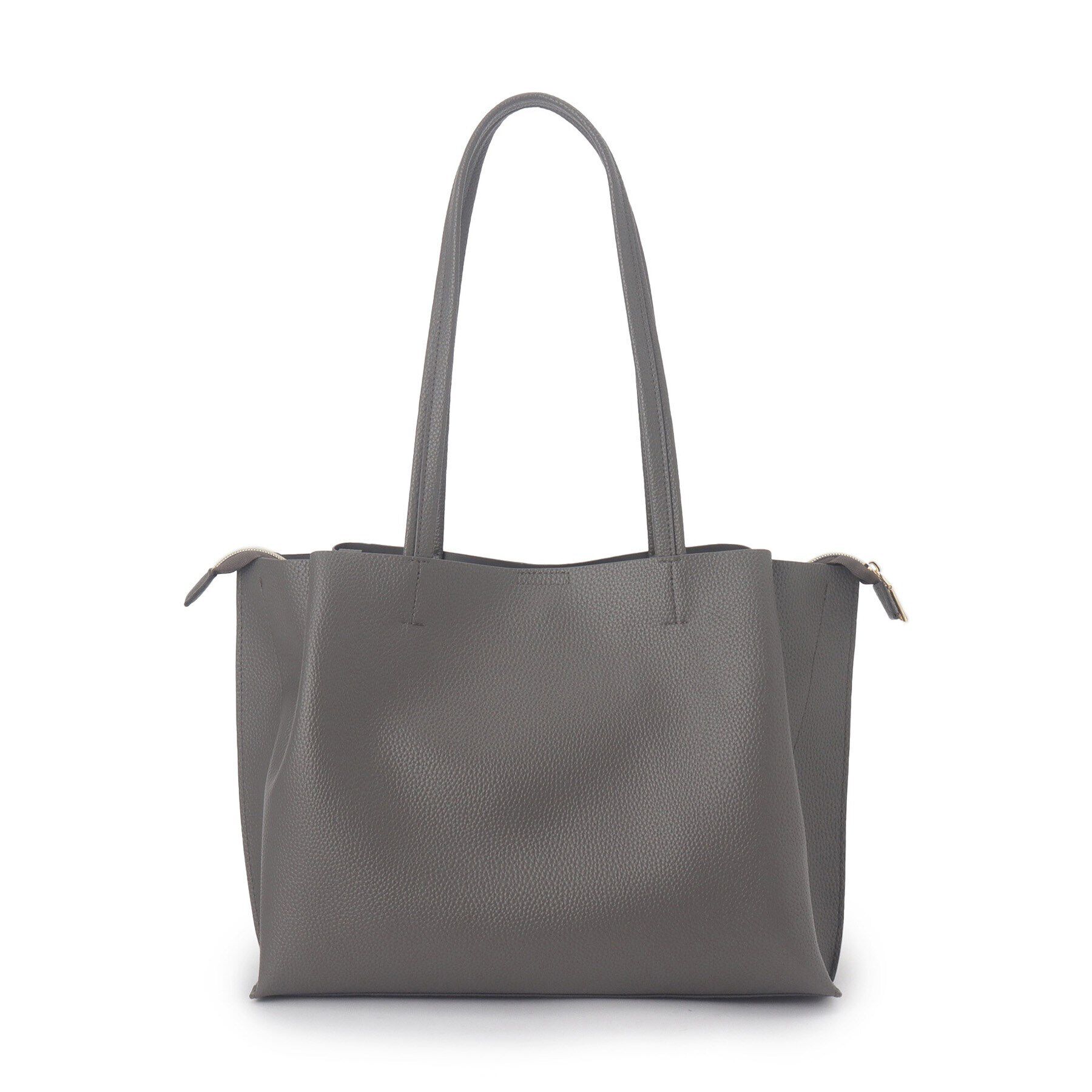 OPAQUE.CLIP「【軽量／A4サイズ対応】シュリンク合皮3層トートバッグ」|トートバッグ|