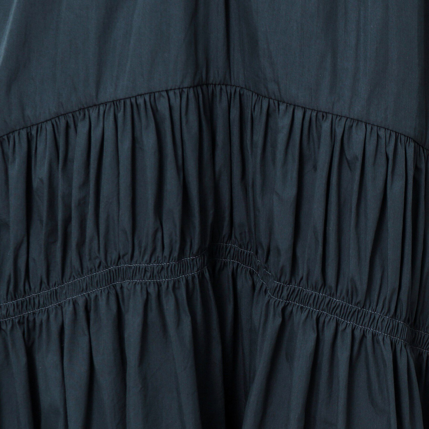 OPAQUE.CLIP「シャーリング切替ボリュームフレアスカート【洗濯機洗い可】」|スカート|