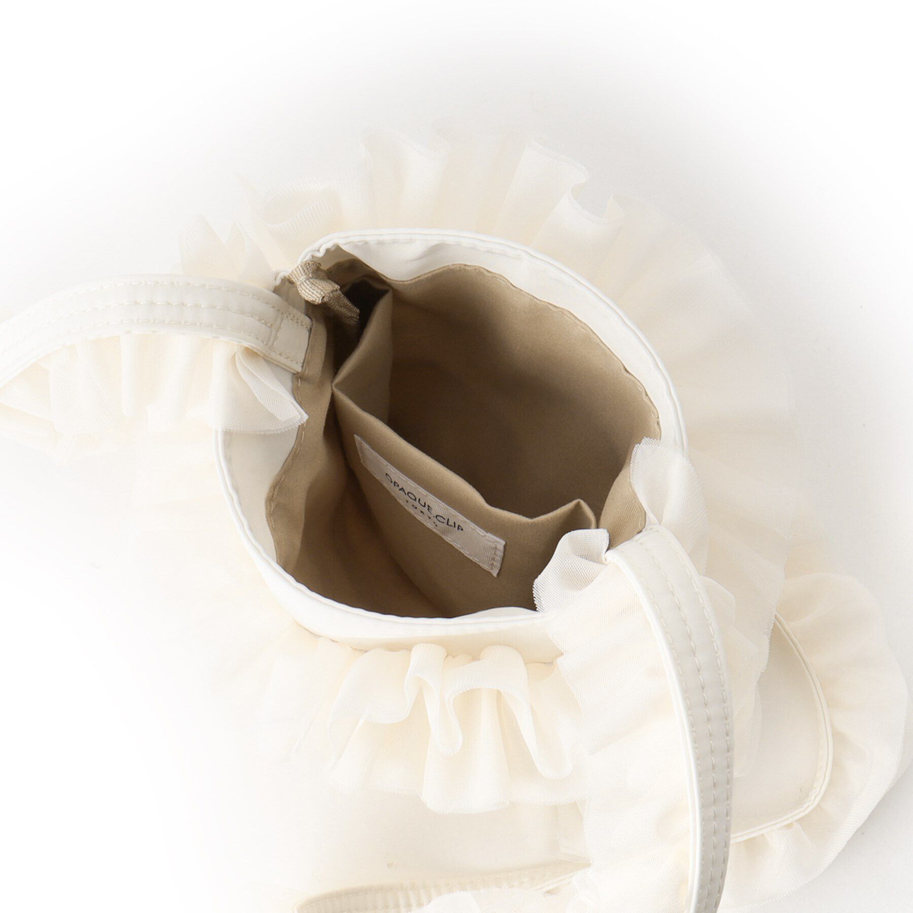 OPAQUE.CLIP「チュールフリルミニショルダーバッグ」|ショルダー・メッセンジャー|