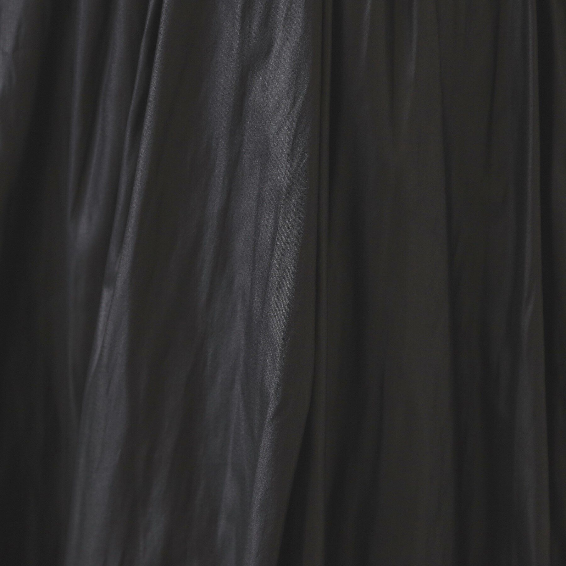 OPAQUE.CLIP「レザーライク イージーギャザースカート【洗濯機洗い可】」|スカート|