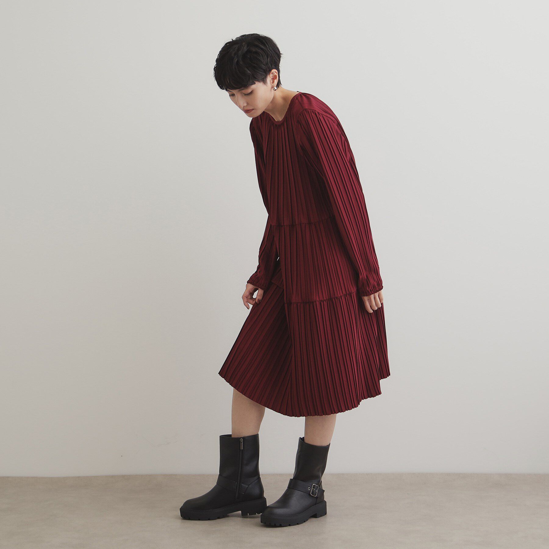 OPAQUE.CLIP「【抗菌防臭加工】エンジニアブーツ」|ショートブーツ|