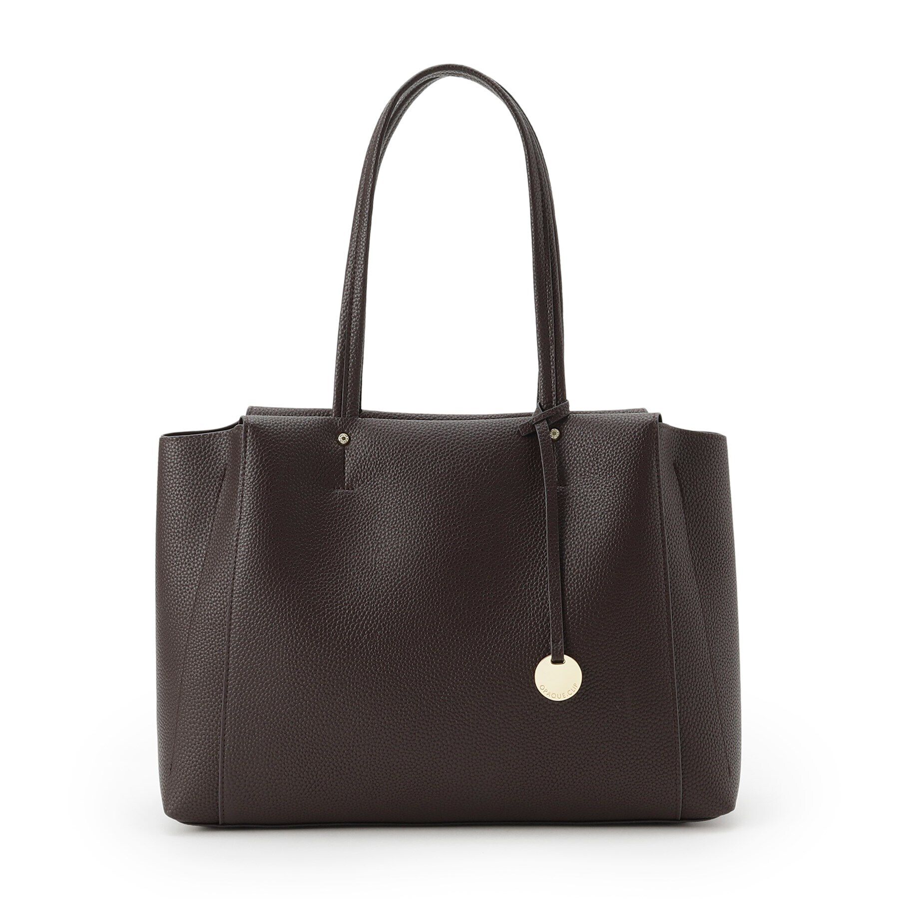 OPAQUE.CLIP「【人間工学/A4サイズ対応】シュリンクトートバッグ」|トートバッグ|ブラウン(044)