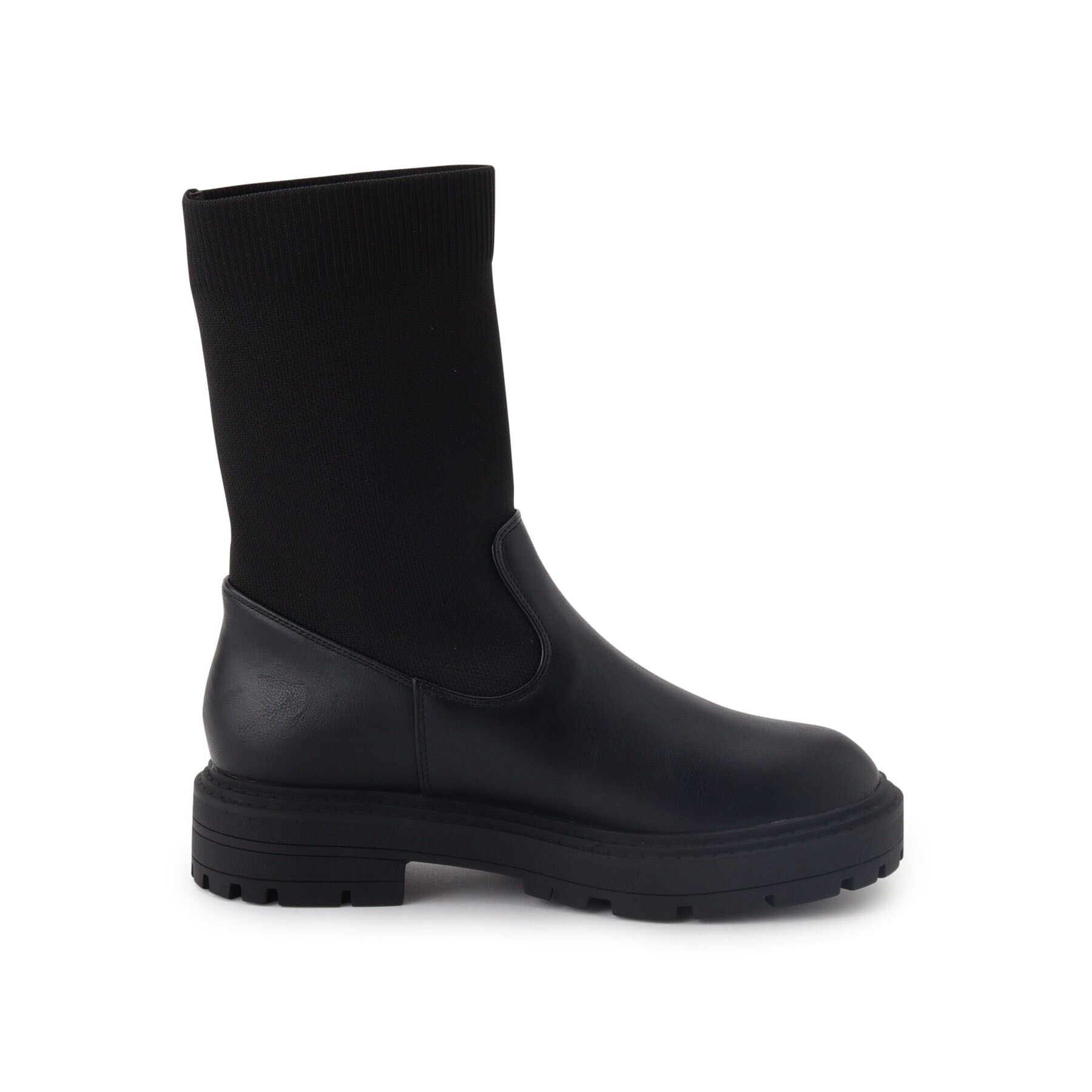 OPAQUE.CLIP「【抗菌防臭加工】厚底サイドゴアブーツ」|ショートブーツ|