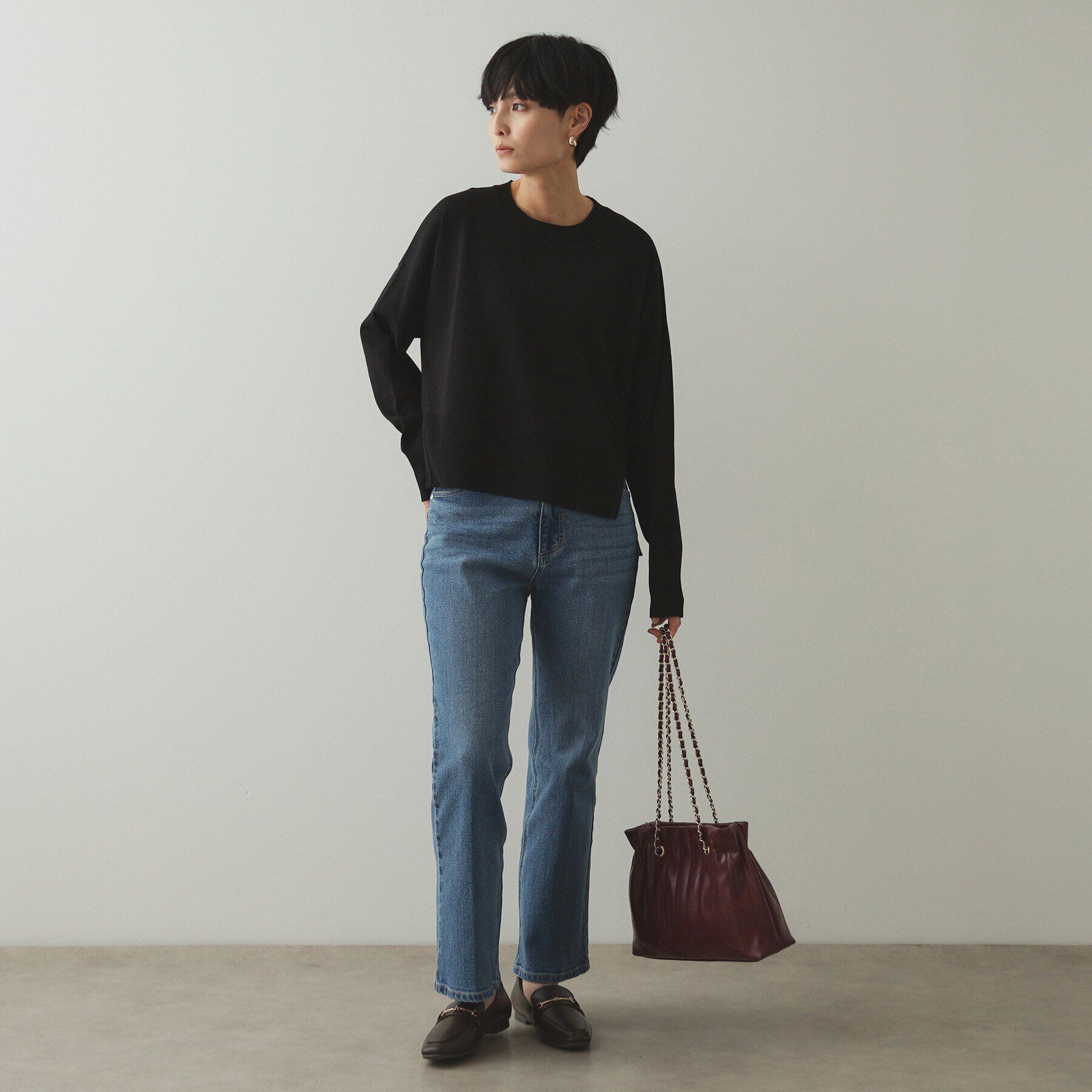 OPAQUE.CLIP「《ツインセット》リラクシーニット&times;ドッキングタンク【洗濯機洗い可】」|その他|