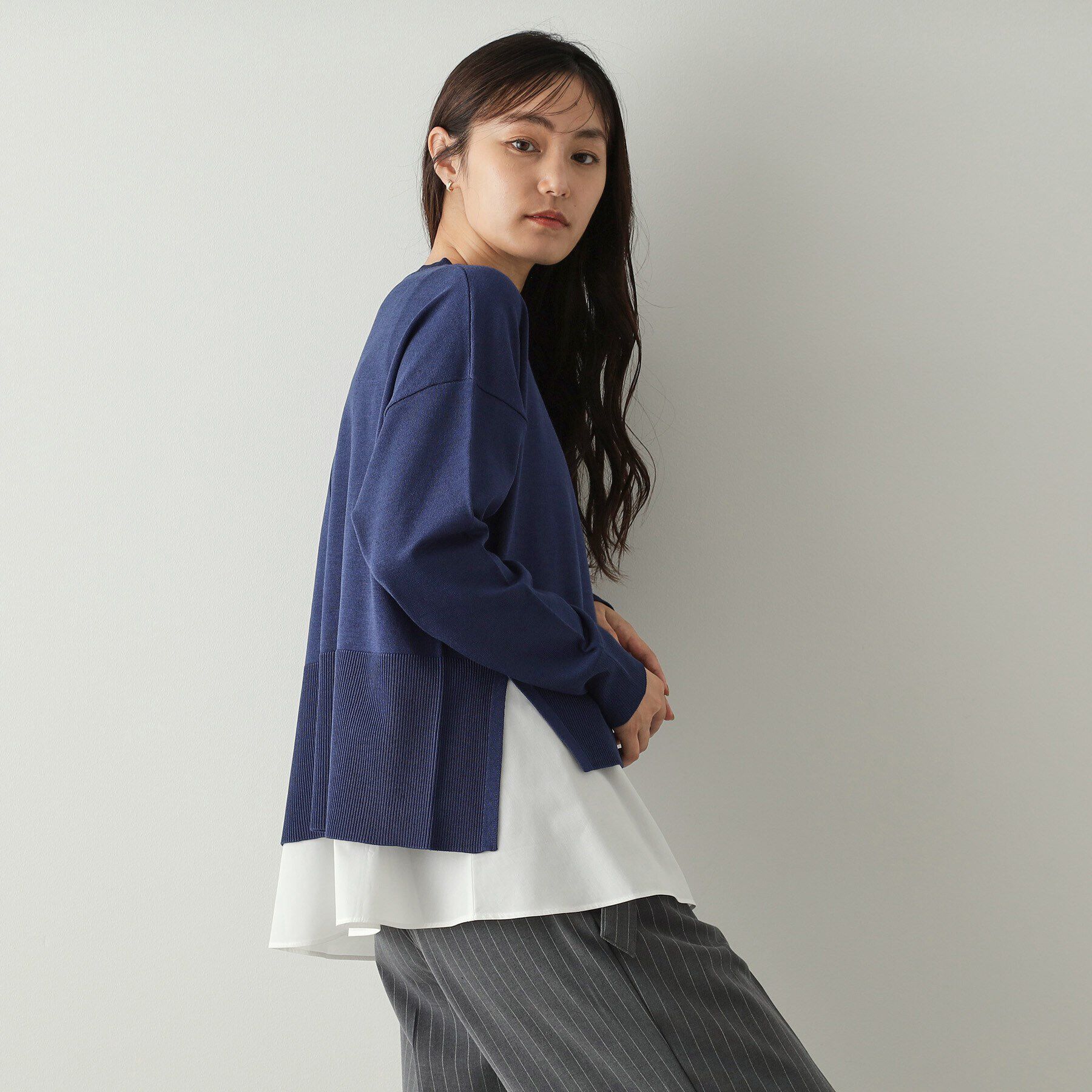 OPAQUE.CLIP「《ツインセット》リラクシーニット&times;ドッキングタンク【洗濯機洗い可】」|その他|