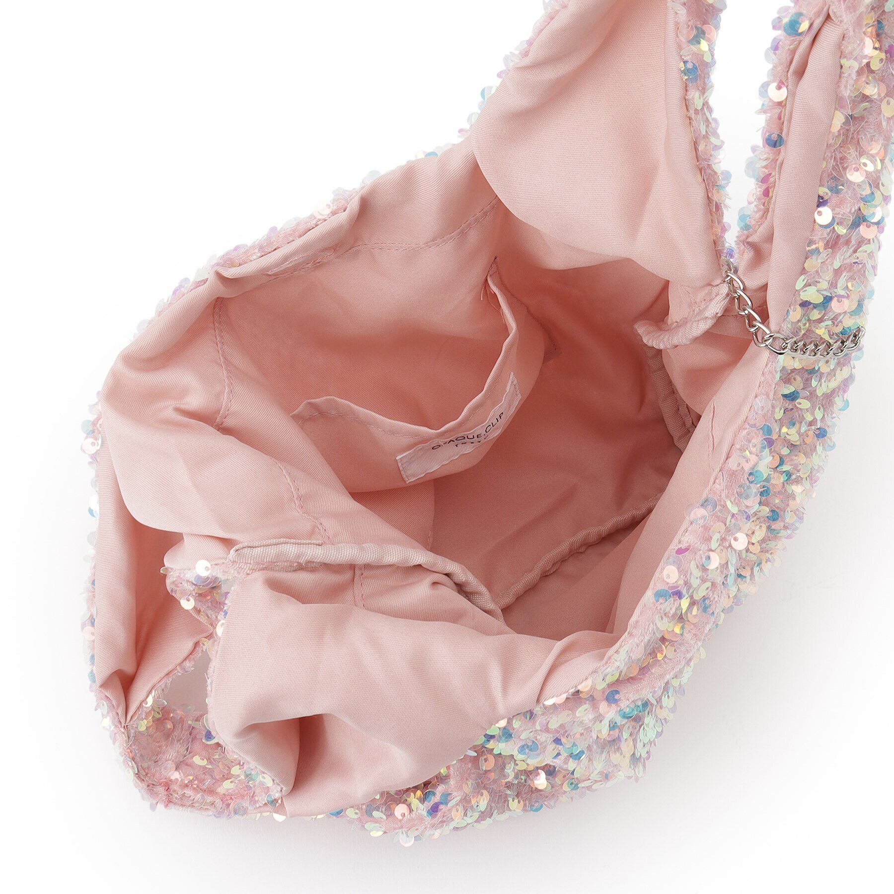 OPAQUE.CLIP「スパンコールハンドバッグ」|ハンドバッグ|