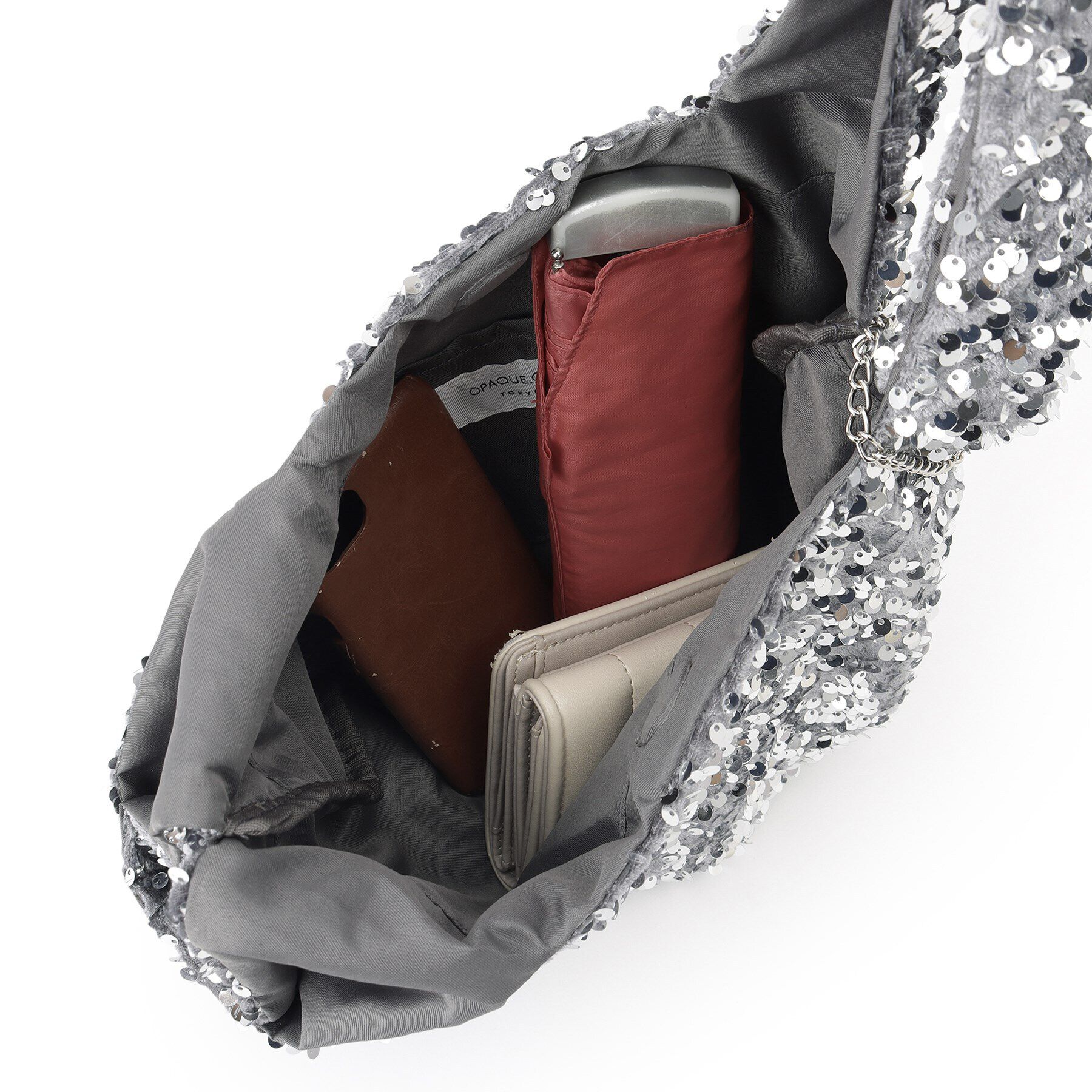 OPAQUE.CLIP「スパンコールハンドバッグ」|ハンドバッグ|