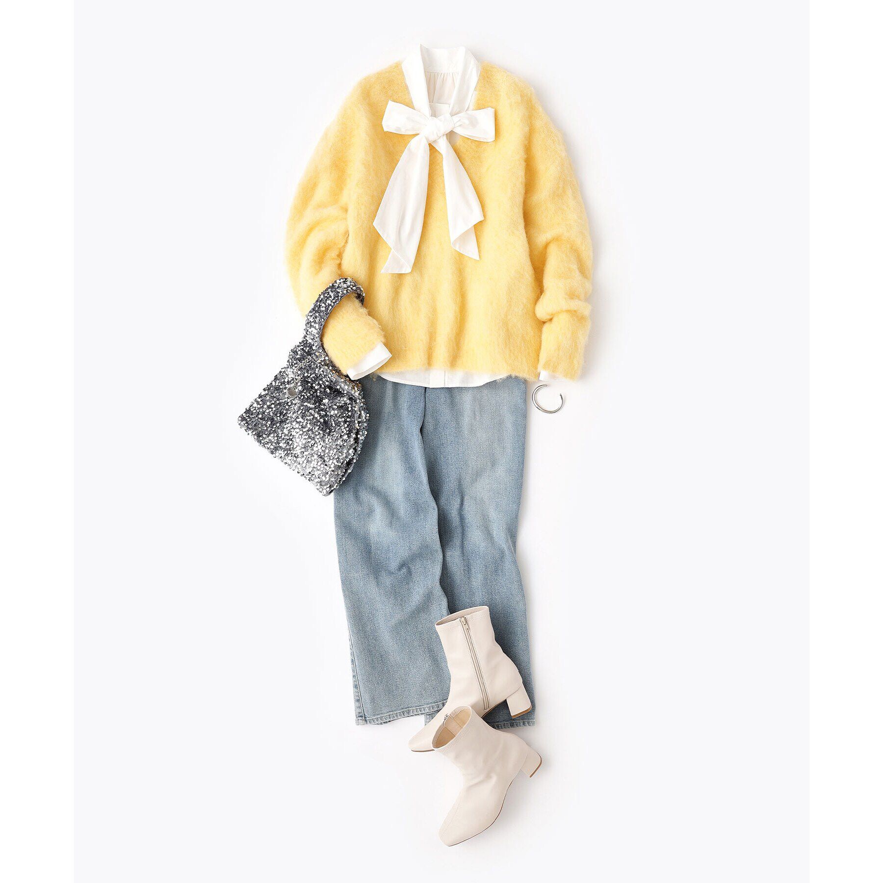 OPAQUE.CLIP「スパンコールハンドバッグ」|ハンドバッグ|