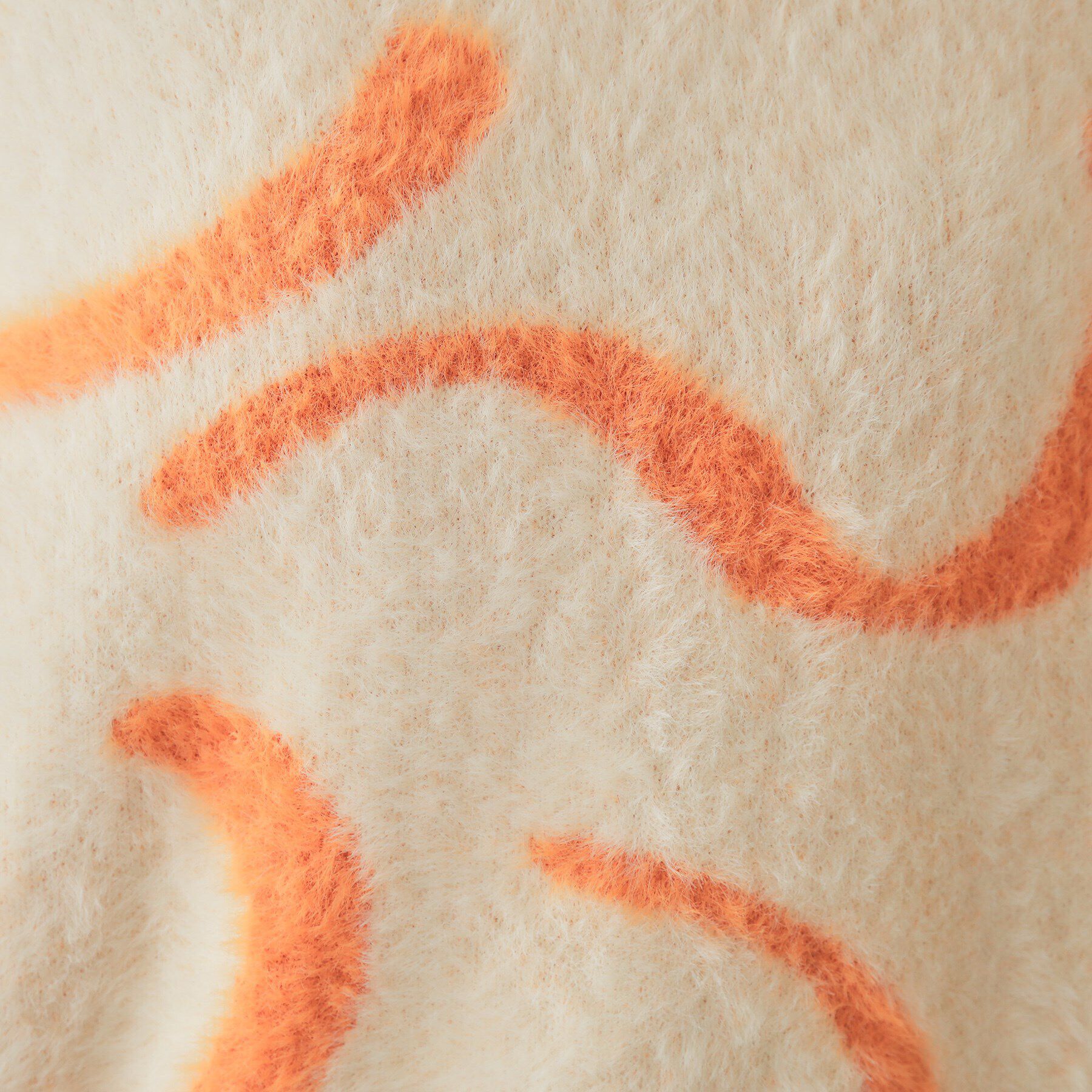 OPAQUE.CLIP「アート柄ジャカードニット【洗濯機洗い可/抗ピル】」|ニット・セーター|