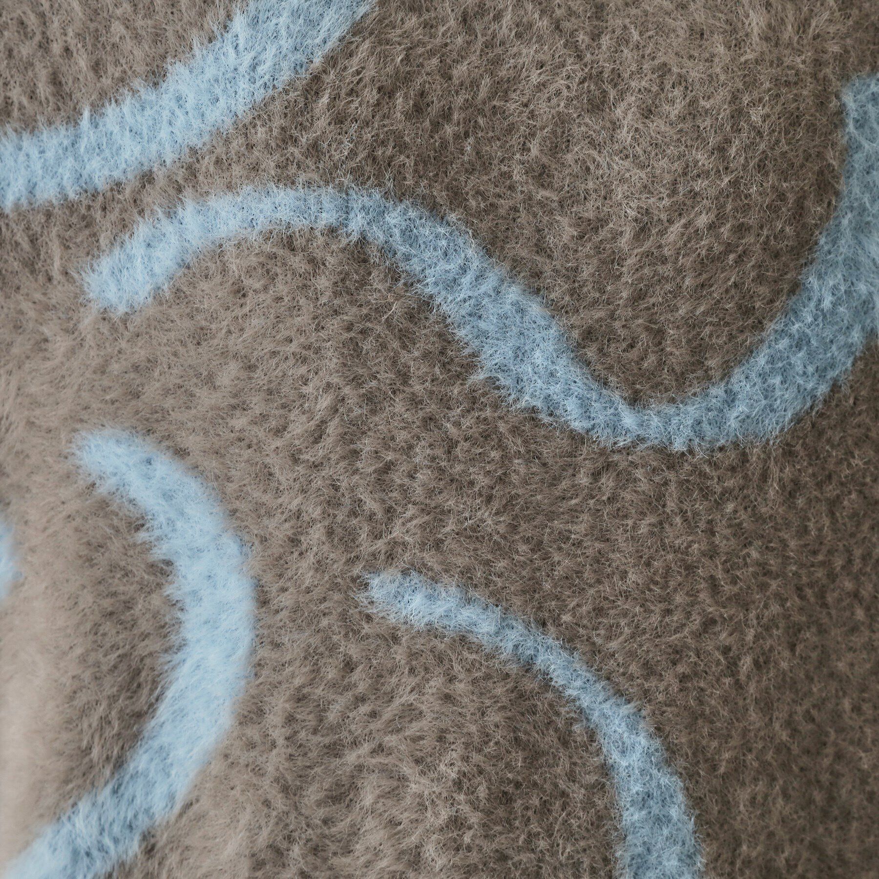 OPAQUE.CLIP「アート柄ジャカードニット【洗濯機洗い可/抗ピル】」|ニット・セーター|