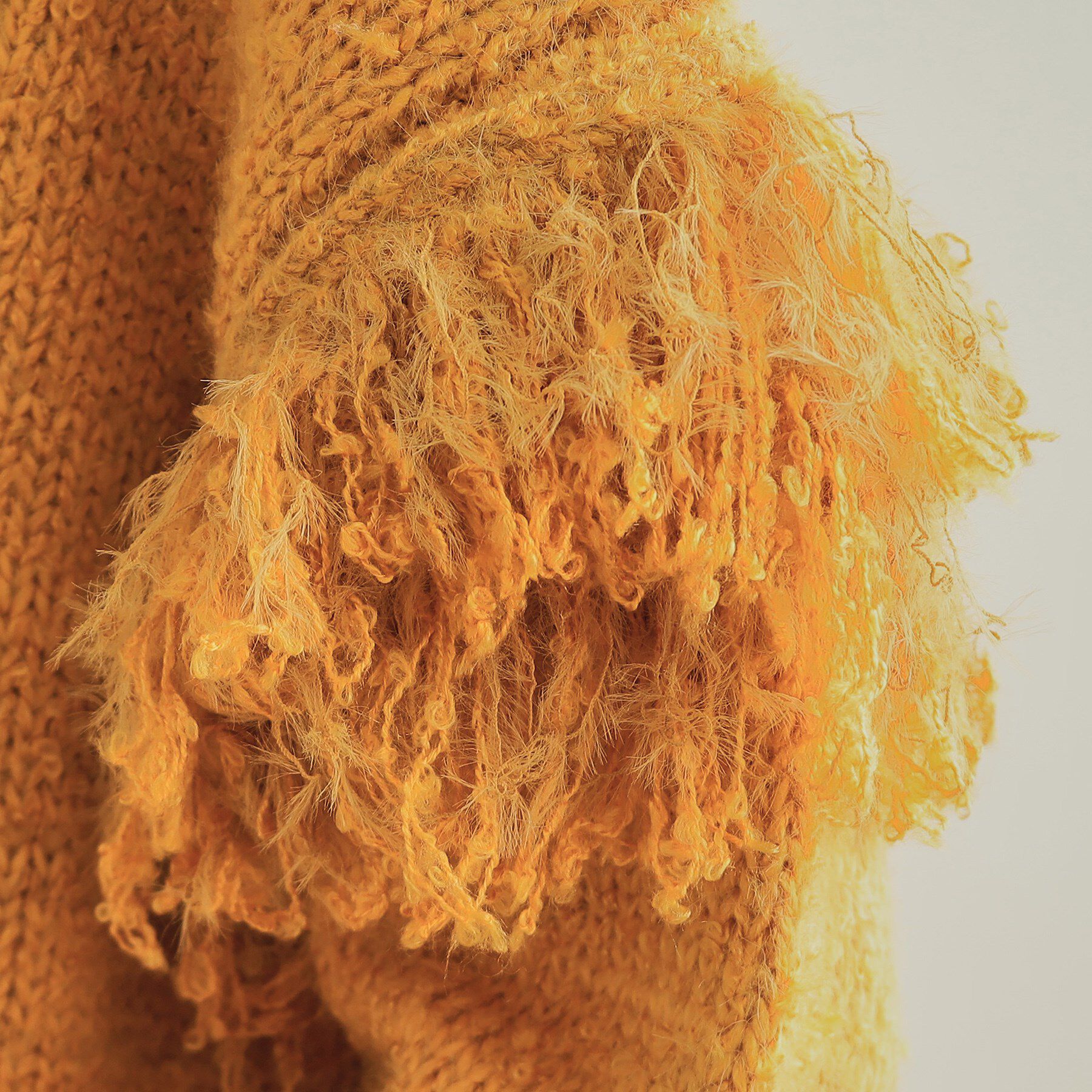 OPAQUE.CLIP「フリンジローゲージニット【洗濯機洗い可/抗ピル】」|ニット・セーター|