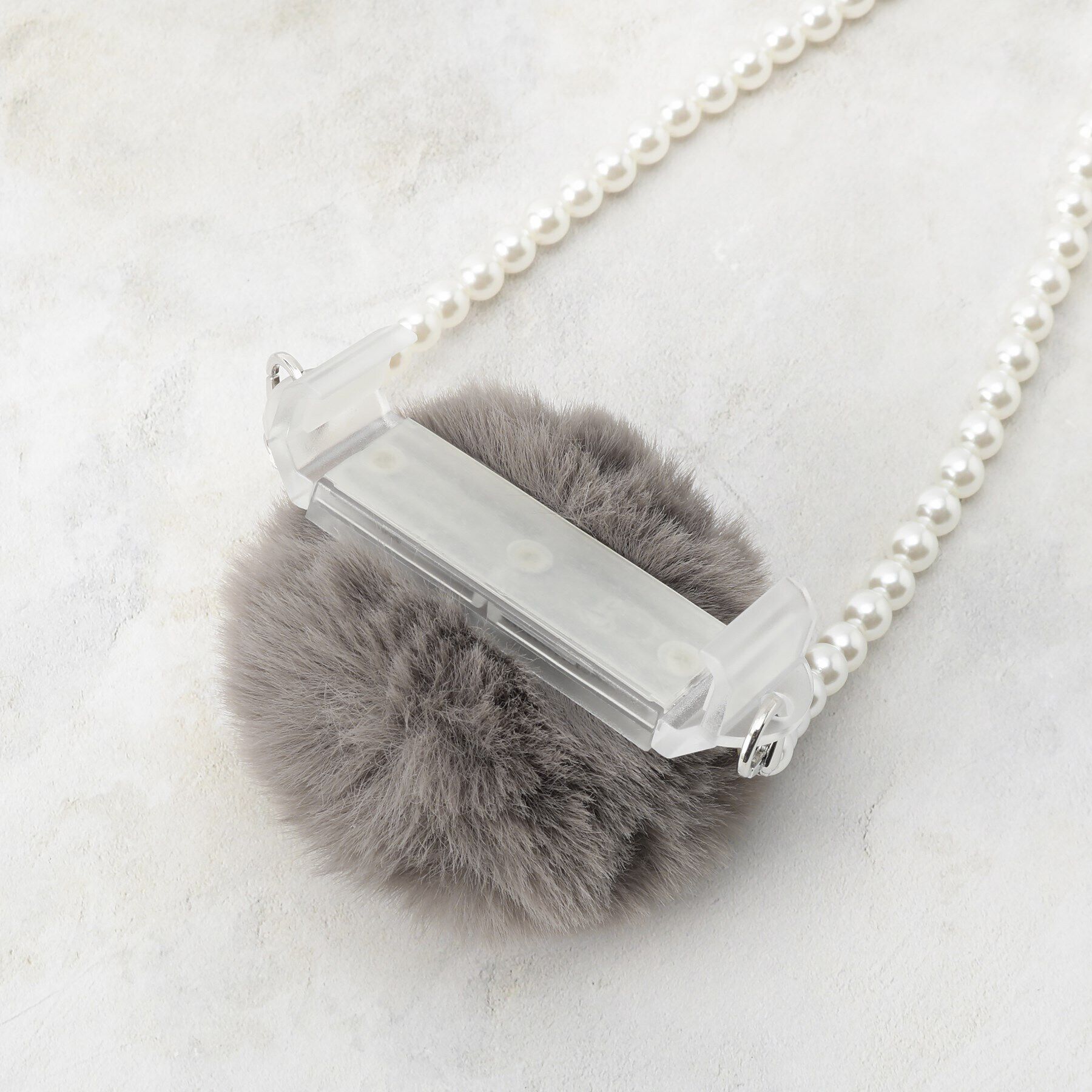 OPAQUE.CLIP「フェイクファーストラップチャーム」|ストラップ|