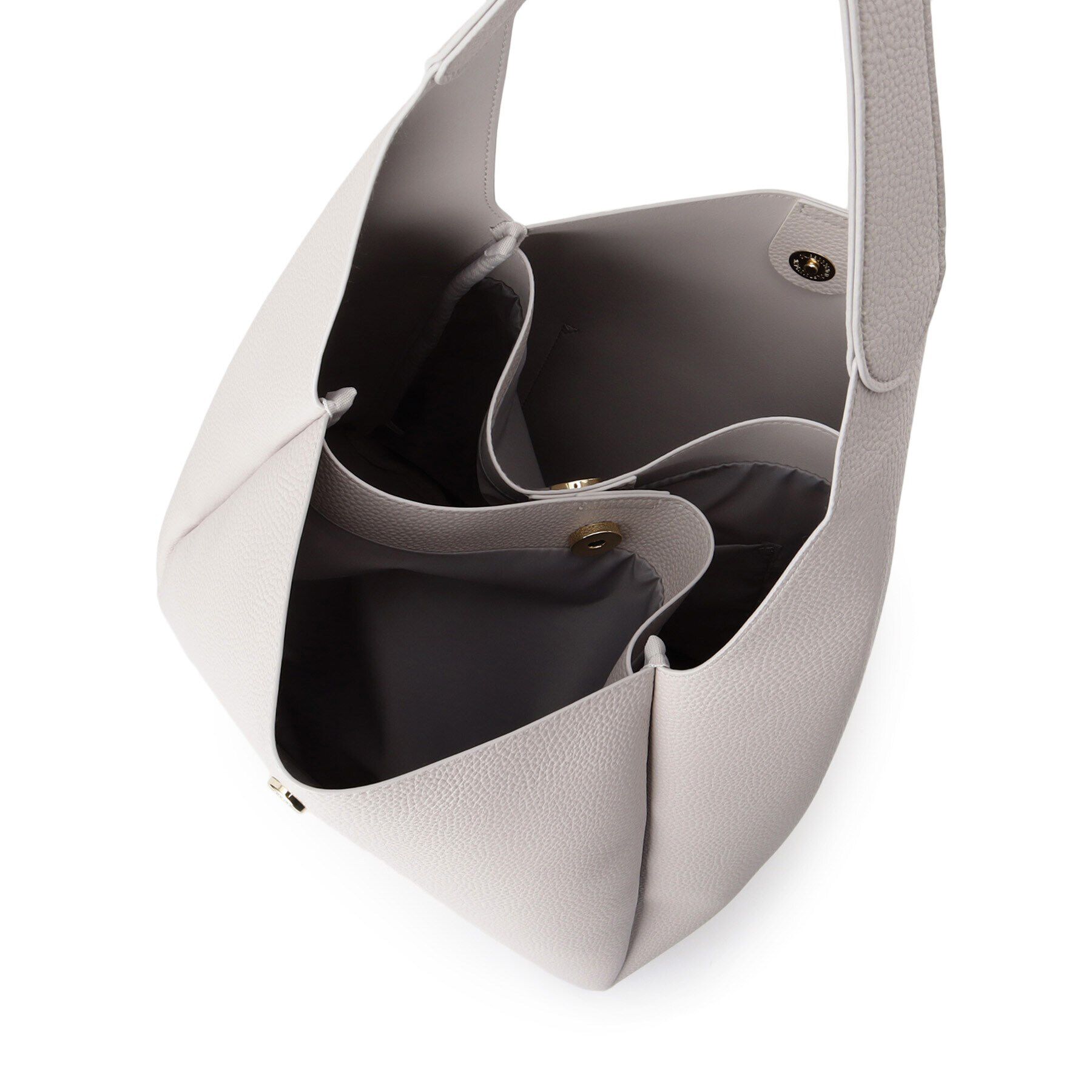 OPAQUE.CLIP「【軽量/A4サイズ対応】シュリンク合皮ワンハンドルトートバッグ」|トートバッグ|